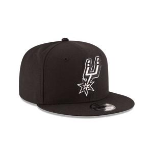 New Era San Antonio Spurs 9FIFTY Snapback Hat-Black