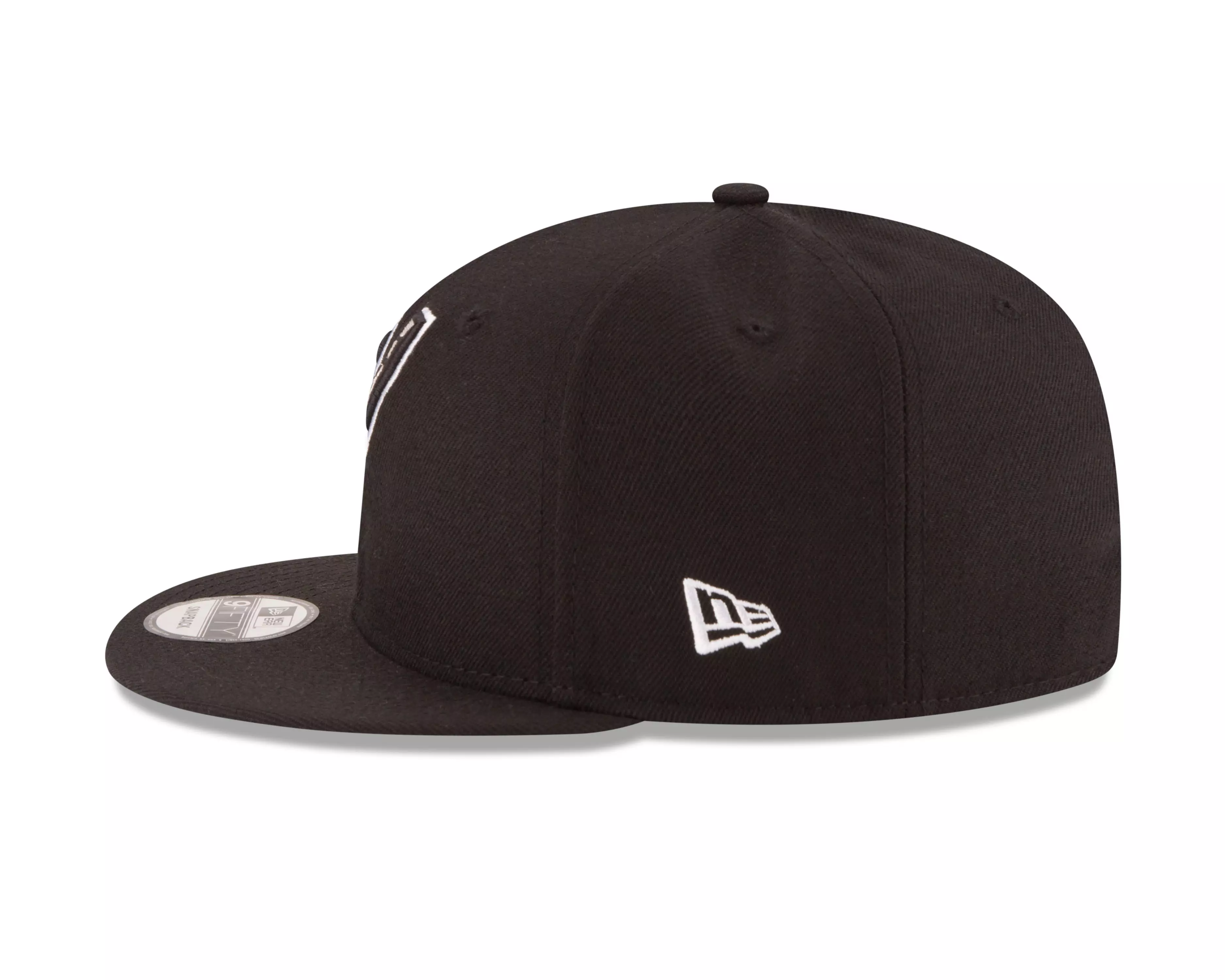 New Era San Antonio Spurs 9FIFTY Snapback Hat-Black - BLACK