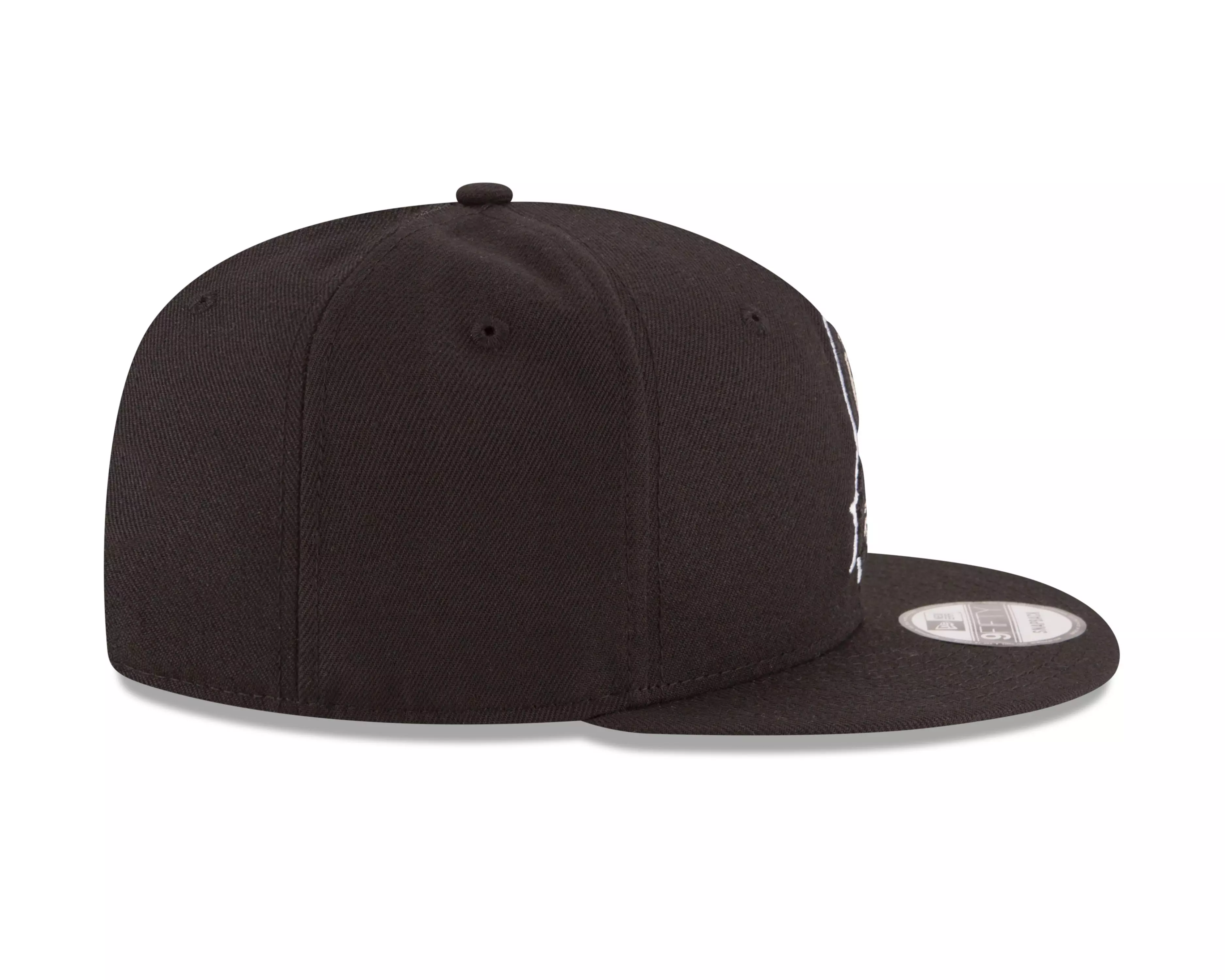 New Era San Antonio Spurs 9FIFTY Snapback Hat-Black - BLACK