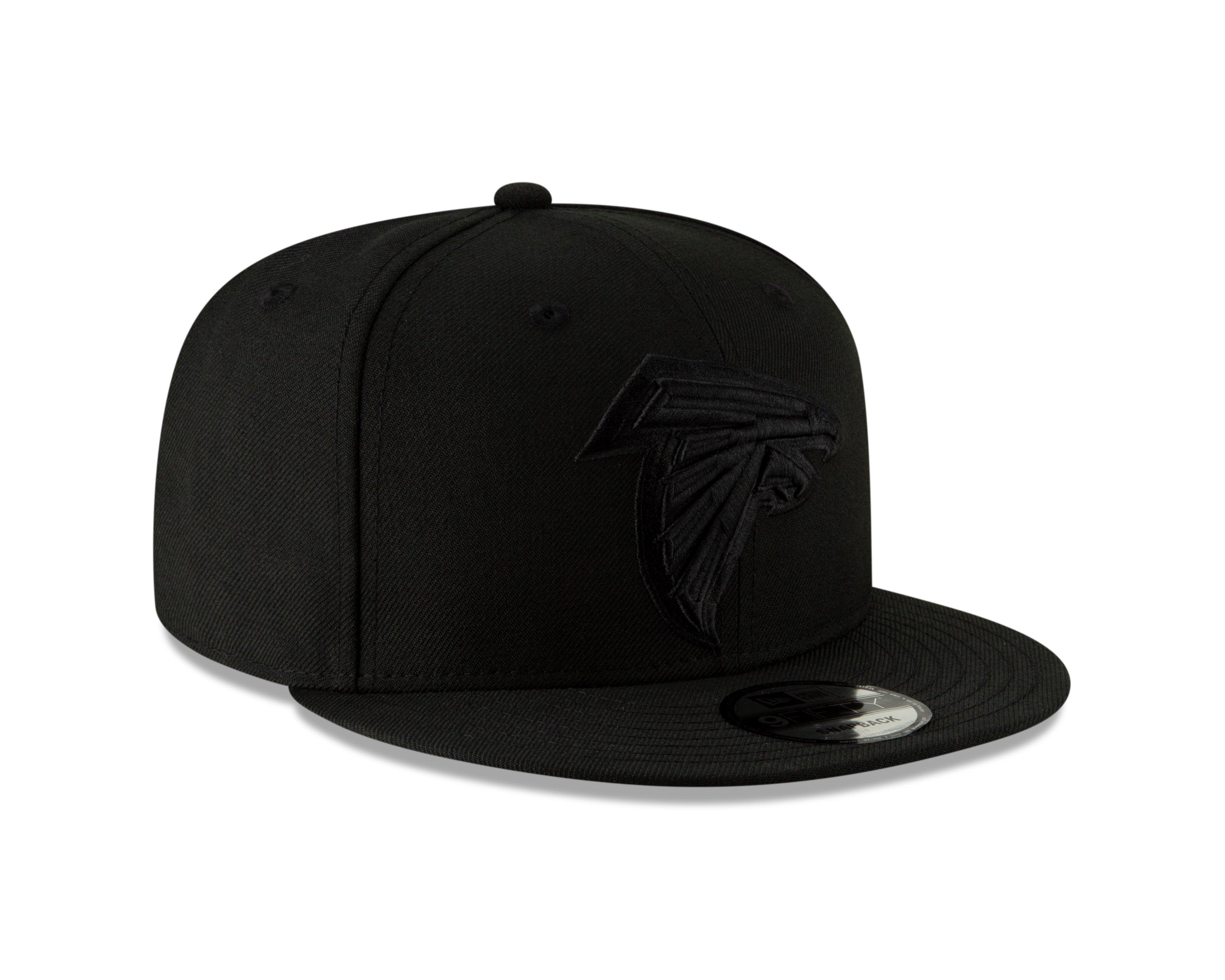 New Era Atlanta Falcons 9FIFTY Snapback Hat-Black
