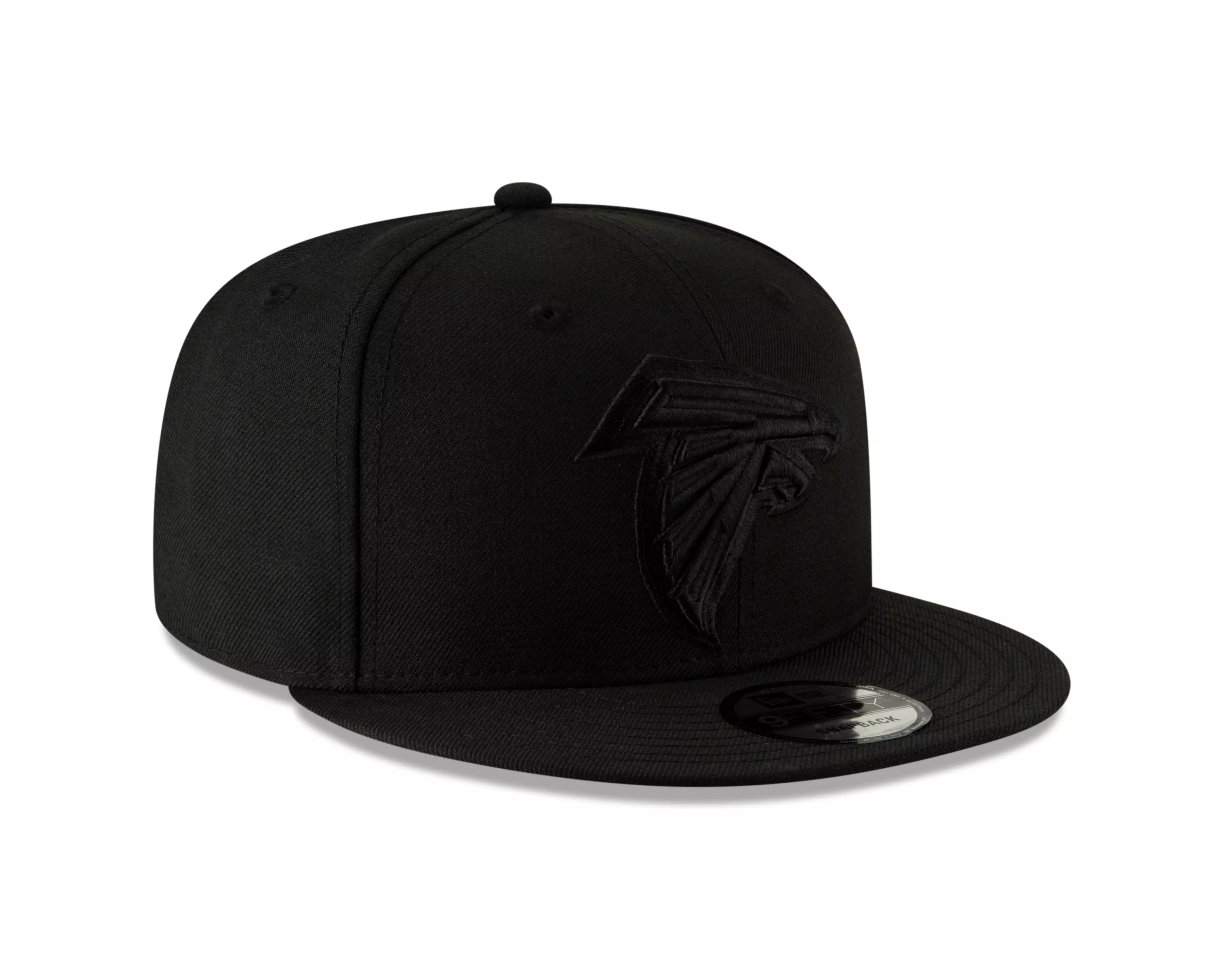 New Era Atlanta Falcons 9FIFTY Snapback Hat-Black - BLACK