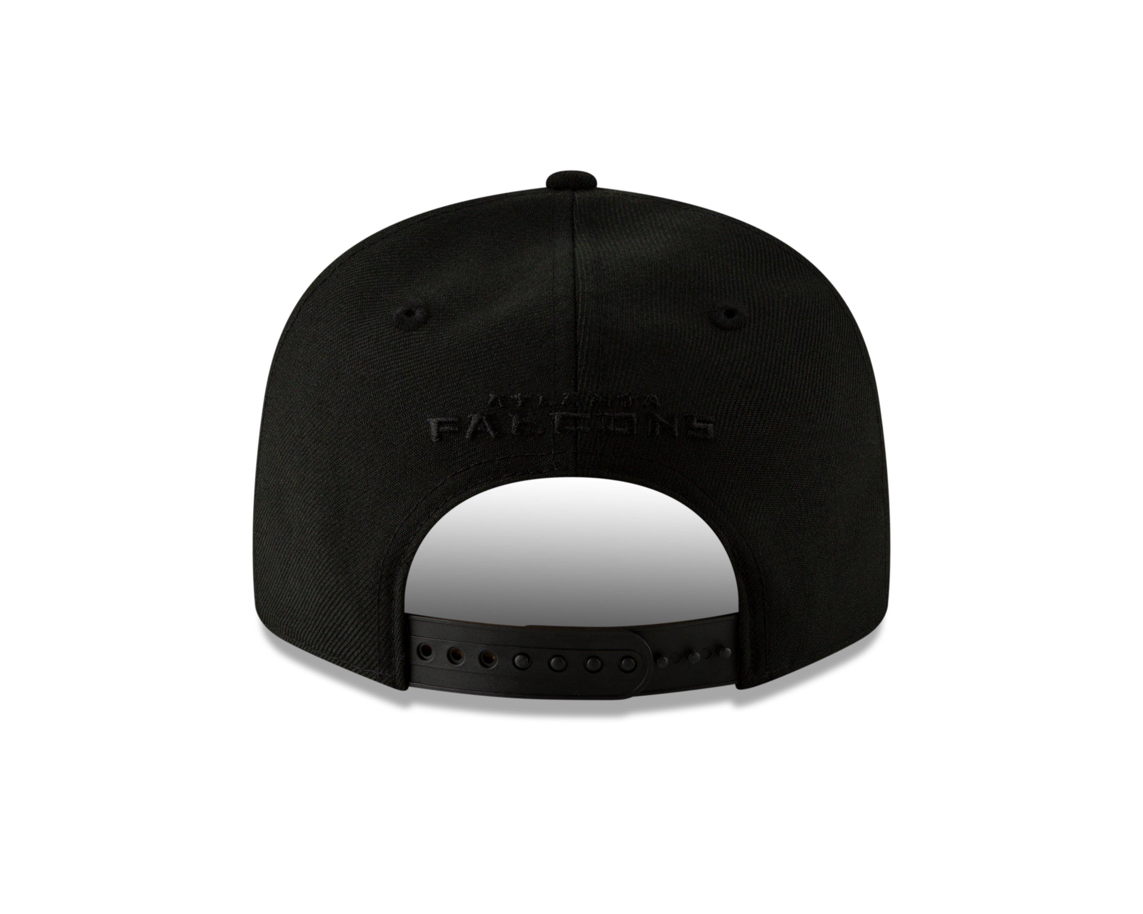 New Era Atlanta Falcons 9FIFTY Snapback Hat - Black - BLACK Thumbnail View 4