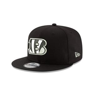 New Era Cincinnati Bengals 9FIFTY Snapback Hat-Black/White