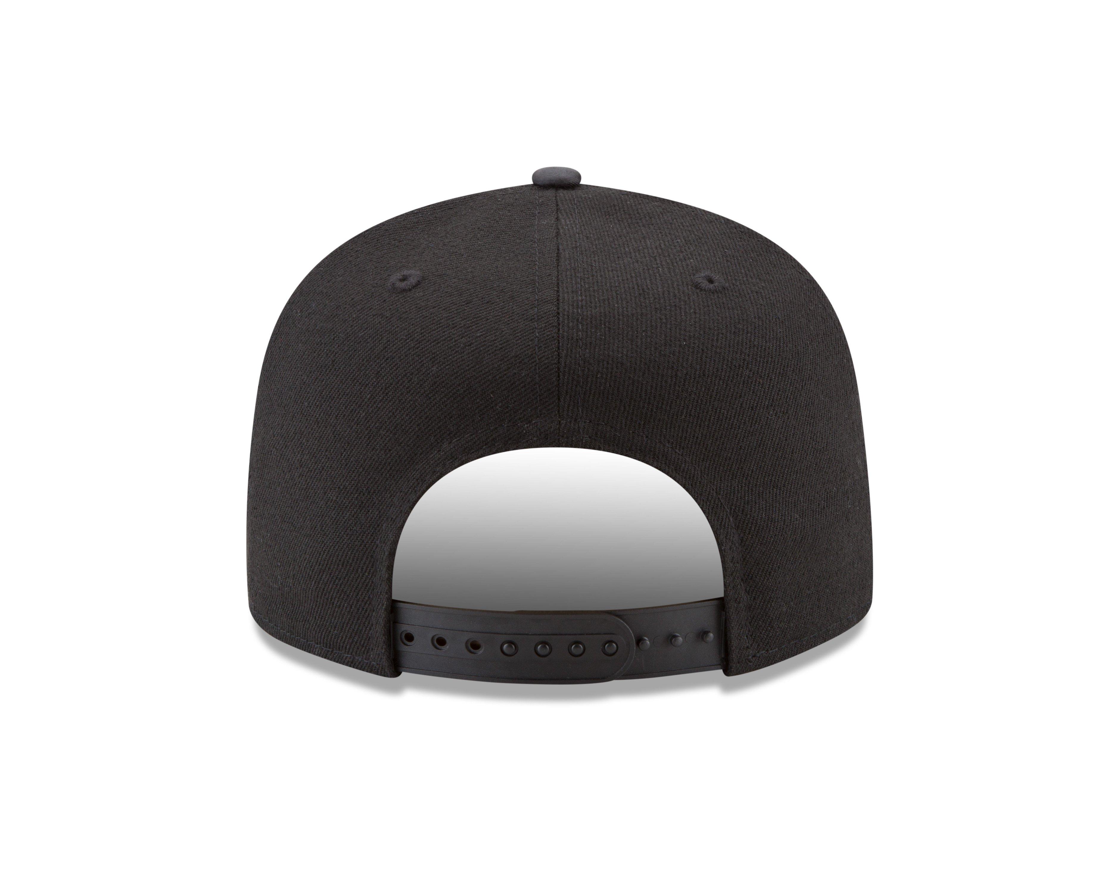 New Era Green Bay Packers 9FIFTY Black/White Snapback Hat