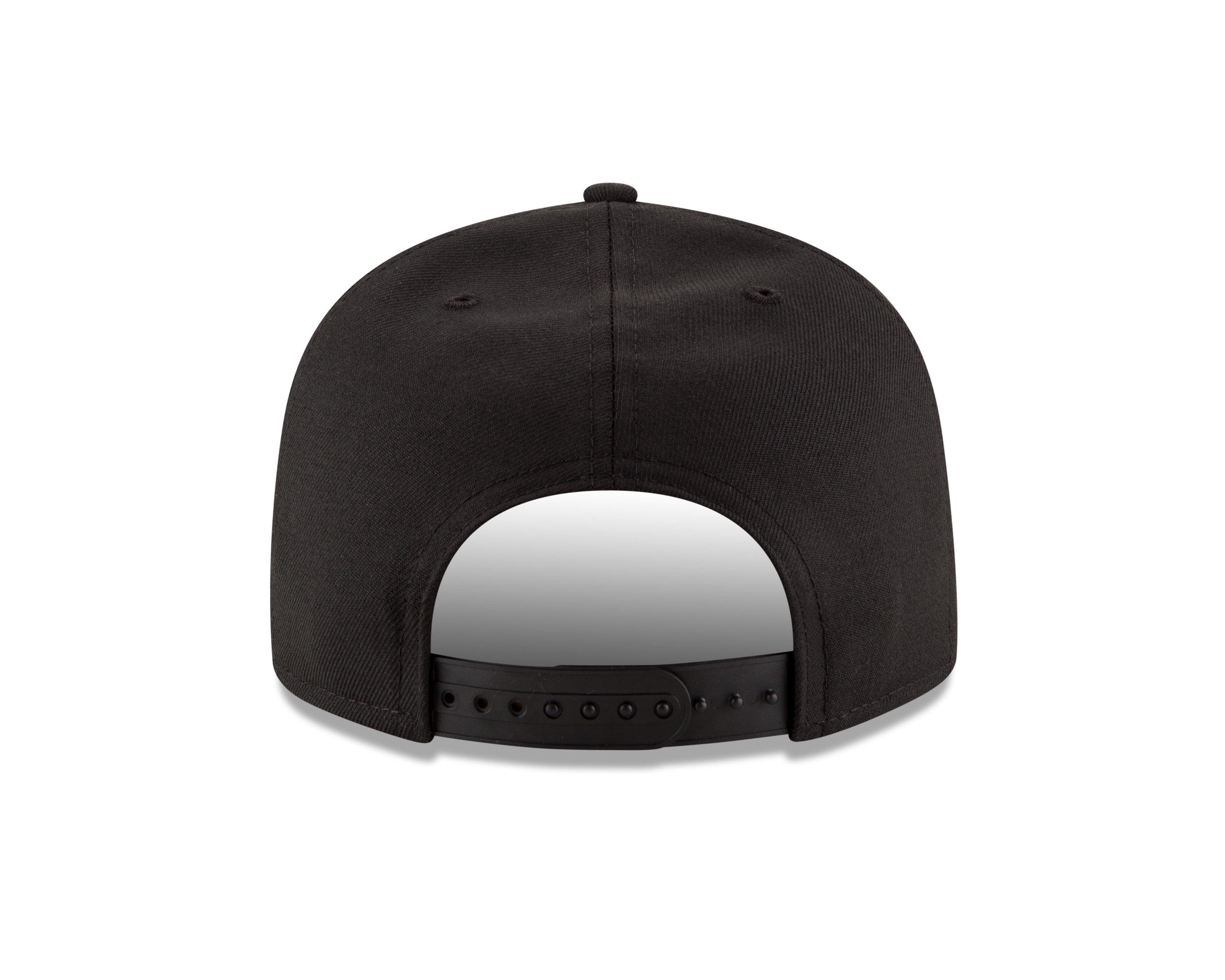 New Era Indianapolis Colts 9FIFTY Snapback Hat - Black/White - BLACK/WHITE Thumbnail View 4