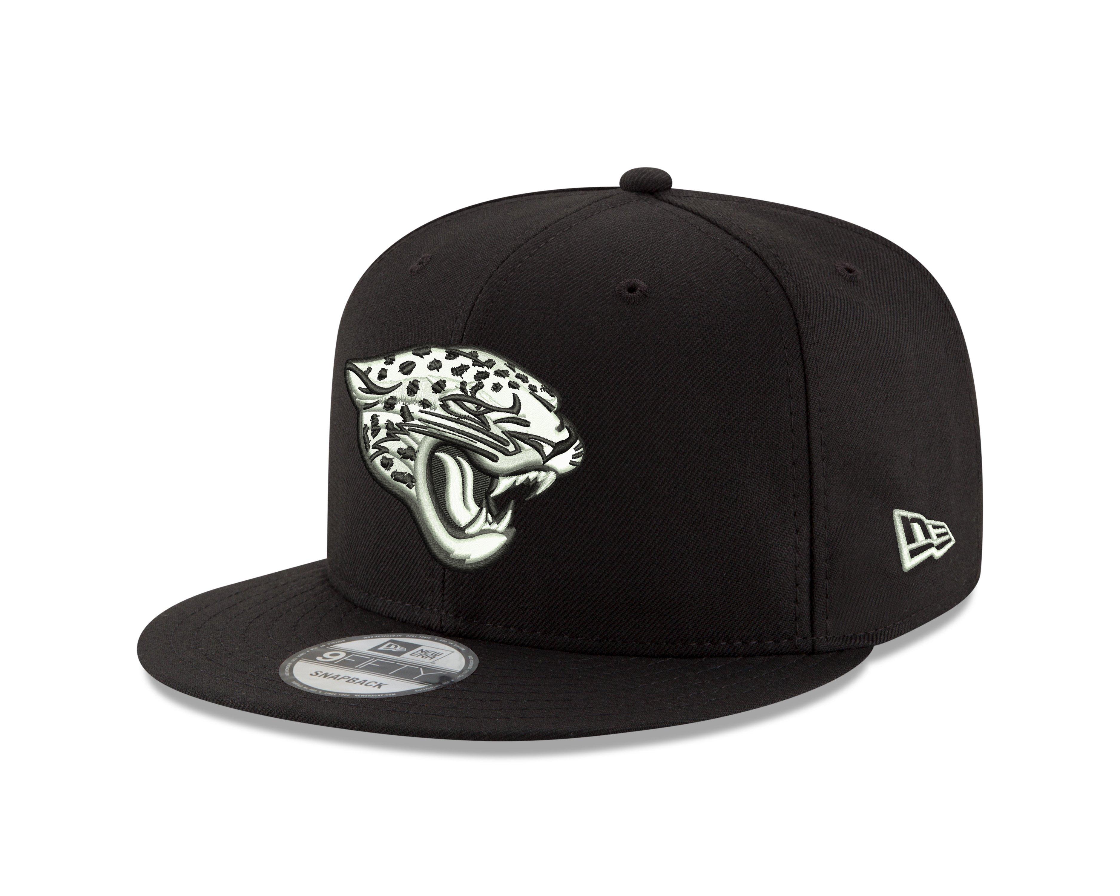 New Era Jacksonville Jaguars 9FIFTY Black/White Snapback Hat