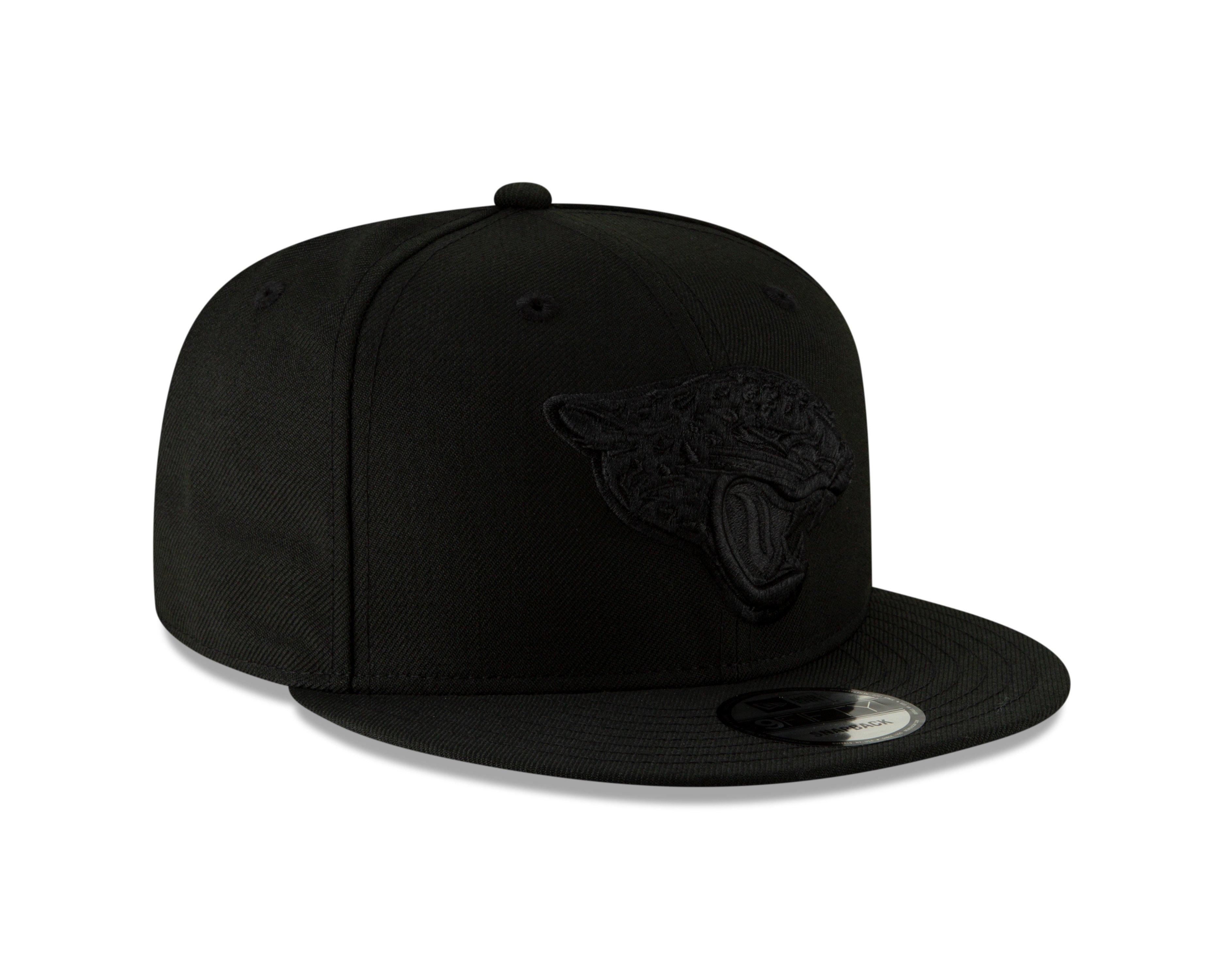 New Era Jacksonville Jaguars 9FIFTY Snapback Hat-Black