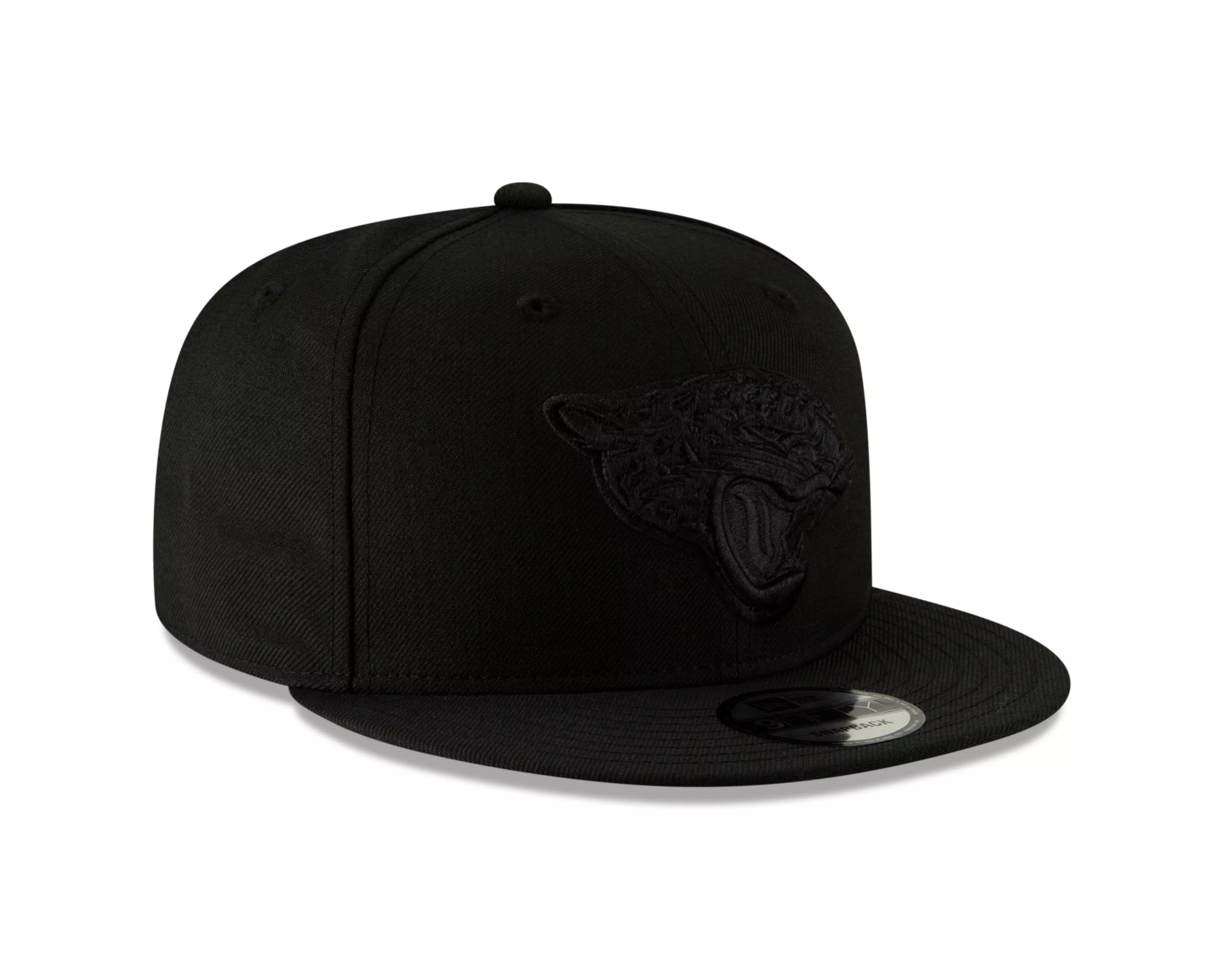 New Era Jacksonville Jaguars 9FIFTY Snapback Hat-Black - BLACK