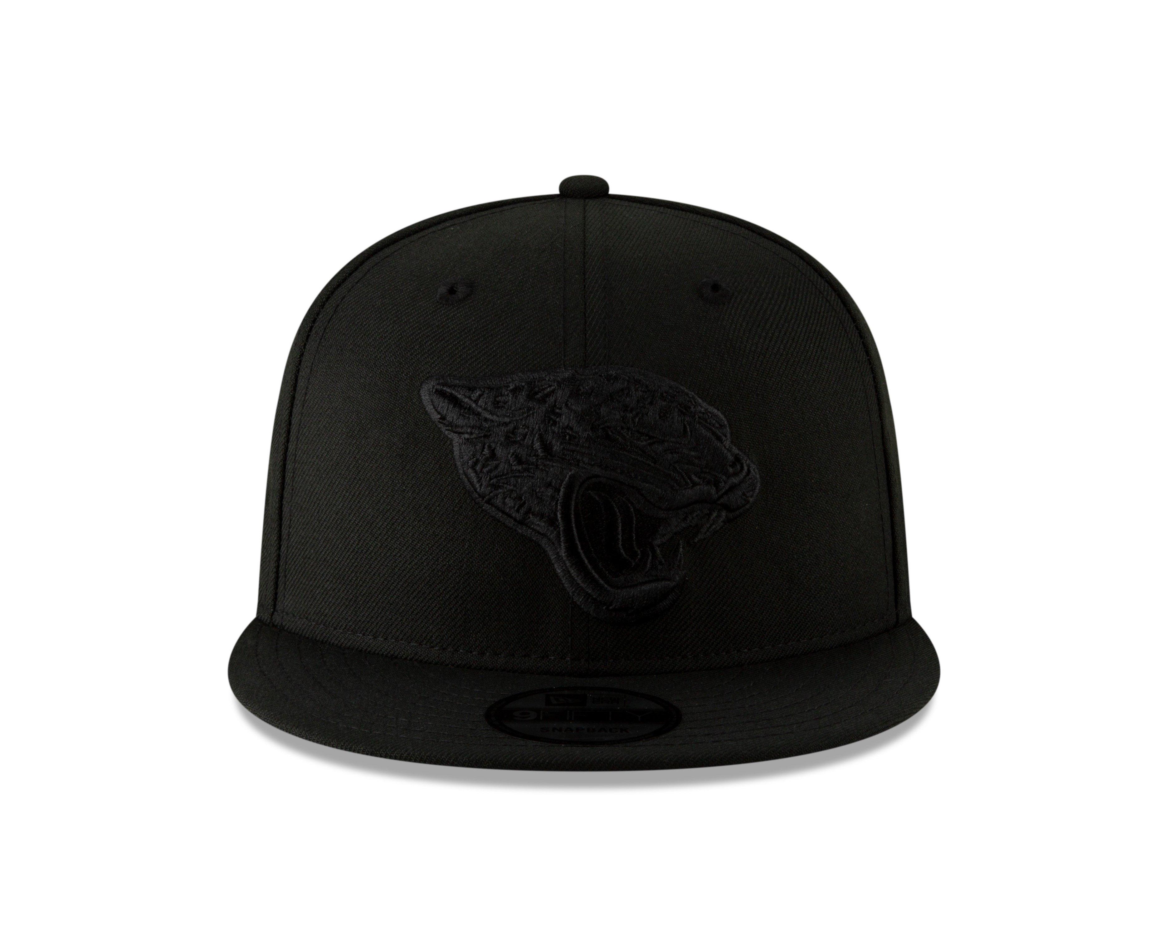 New Era Jacksonville Jaguars 9FIFTY Snapback Hat-Black