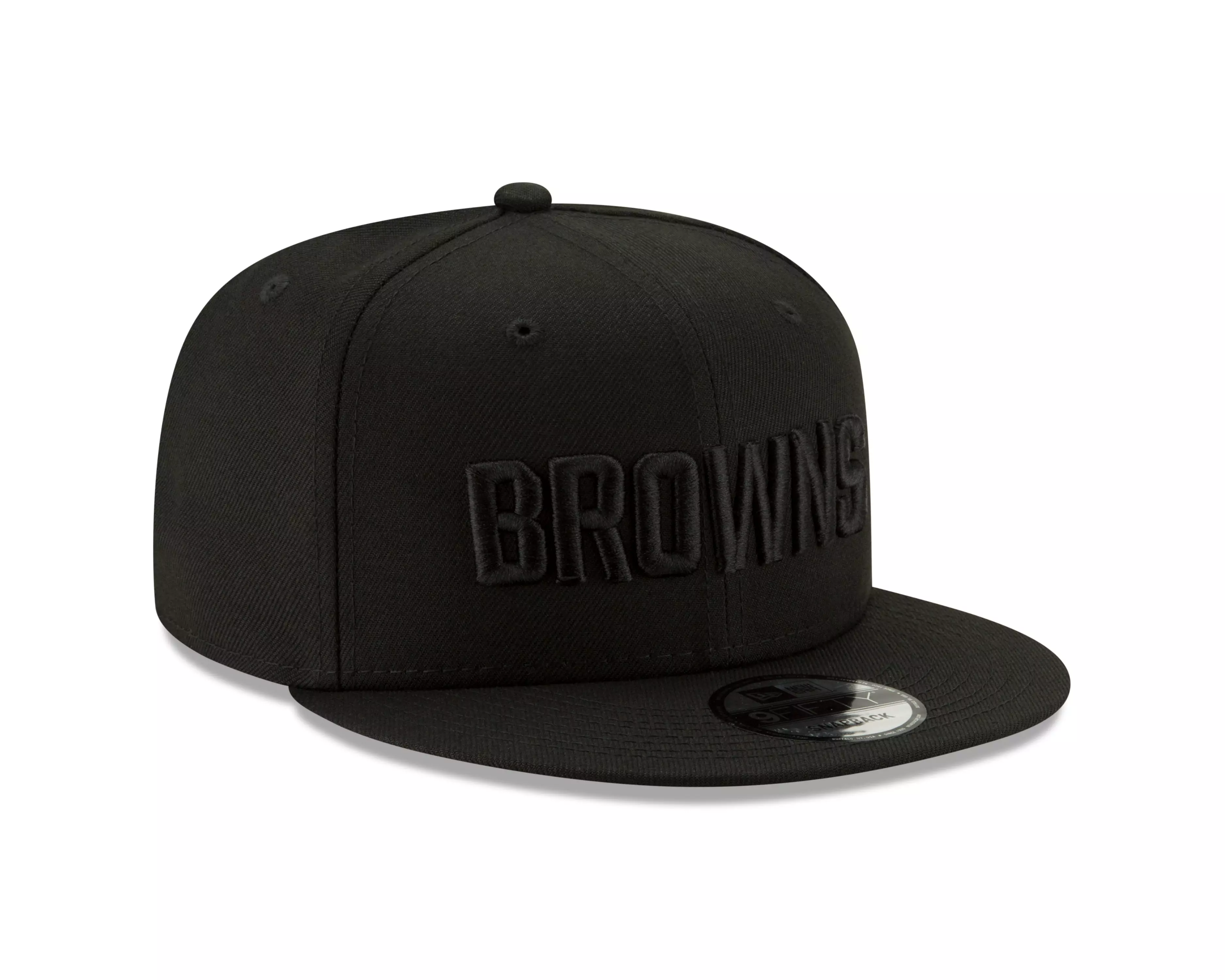 New Era Cleveland Browns 9FIFTY Snapback Hat-Black - BLACK
