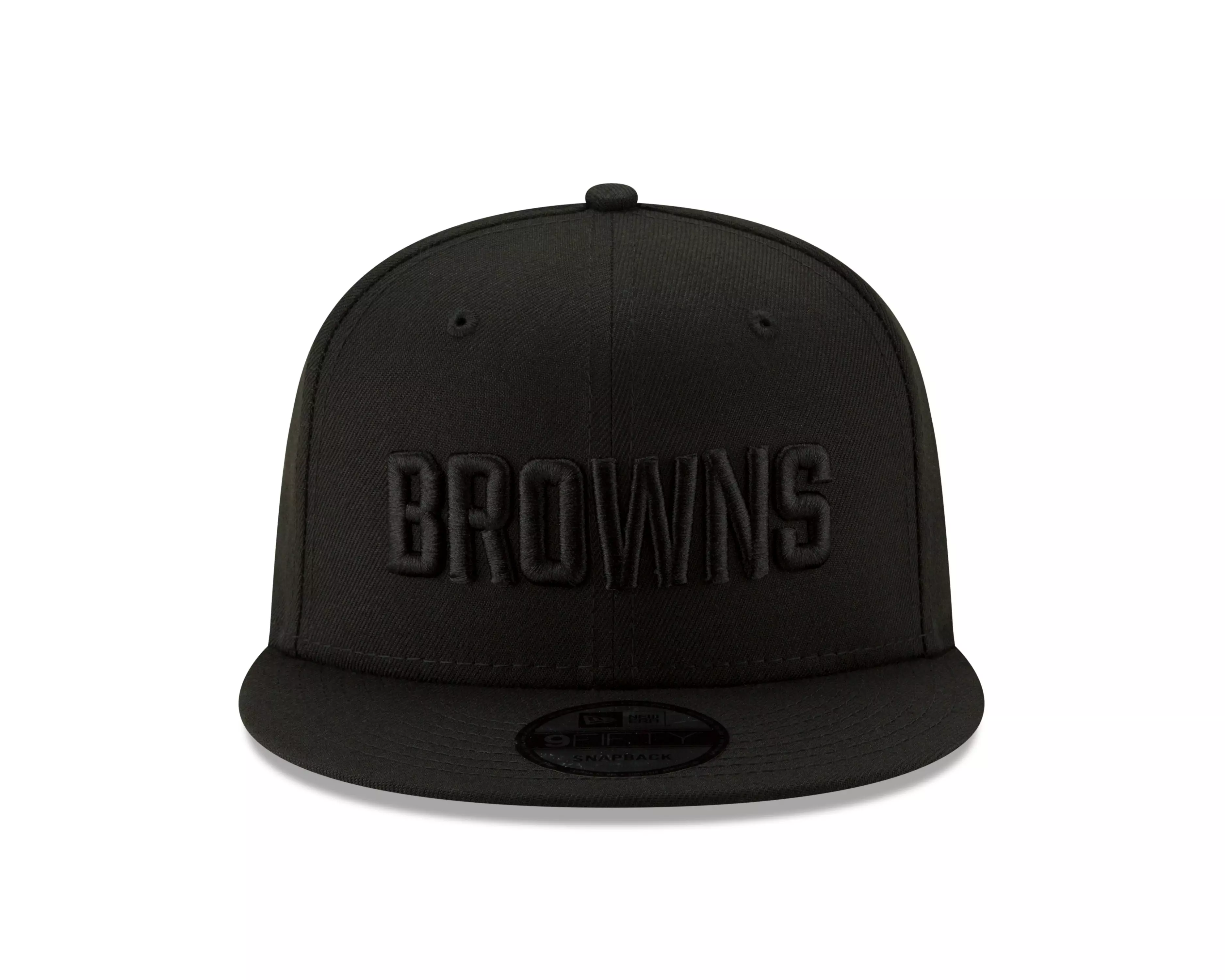 New Era Cleveland Browns 9FIFTY Snapback Hat-Black - BLACK