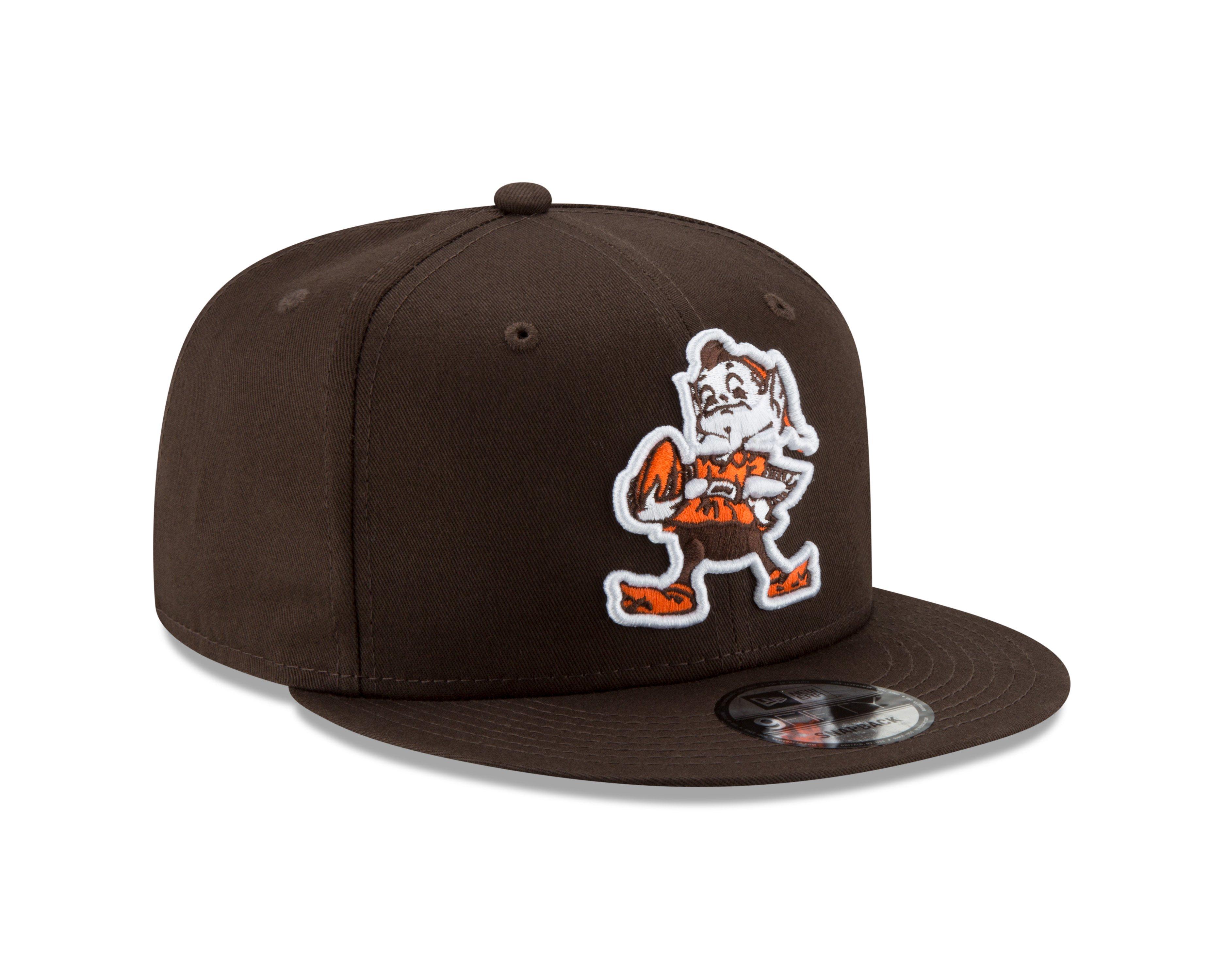 New Era Cleveland Browns 9FIFTY Brown Snapback Hat