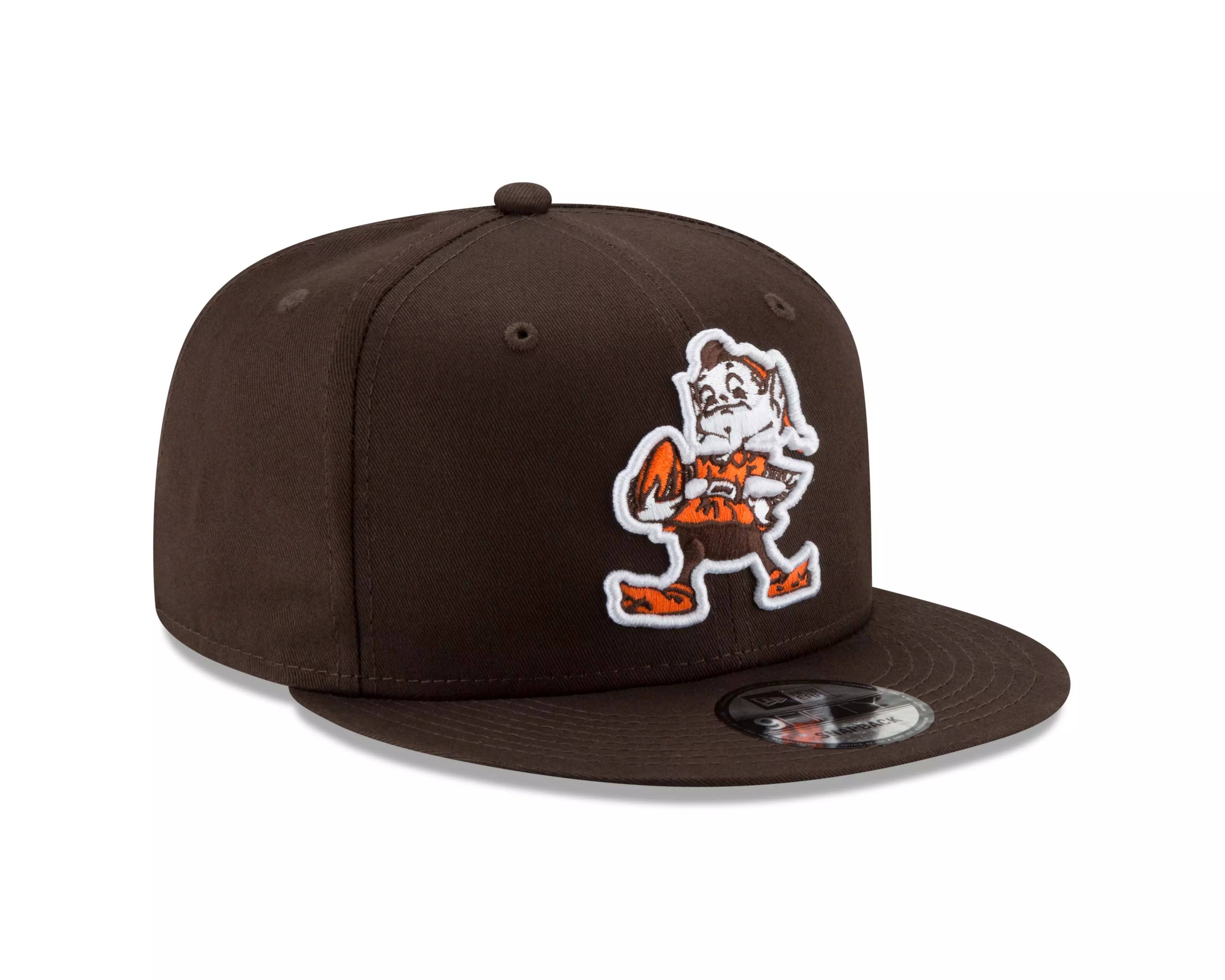 New Era Cleveland Browns 9FIFTY Snapback Hat-Brown - BROWN