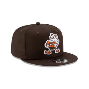 New Era Cleveland Browns 9FIFTY Snapback Hat-Brown