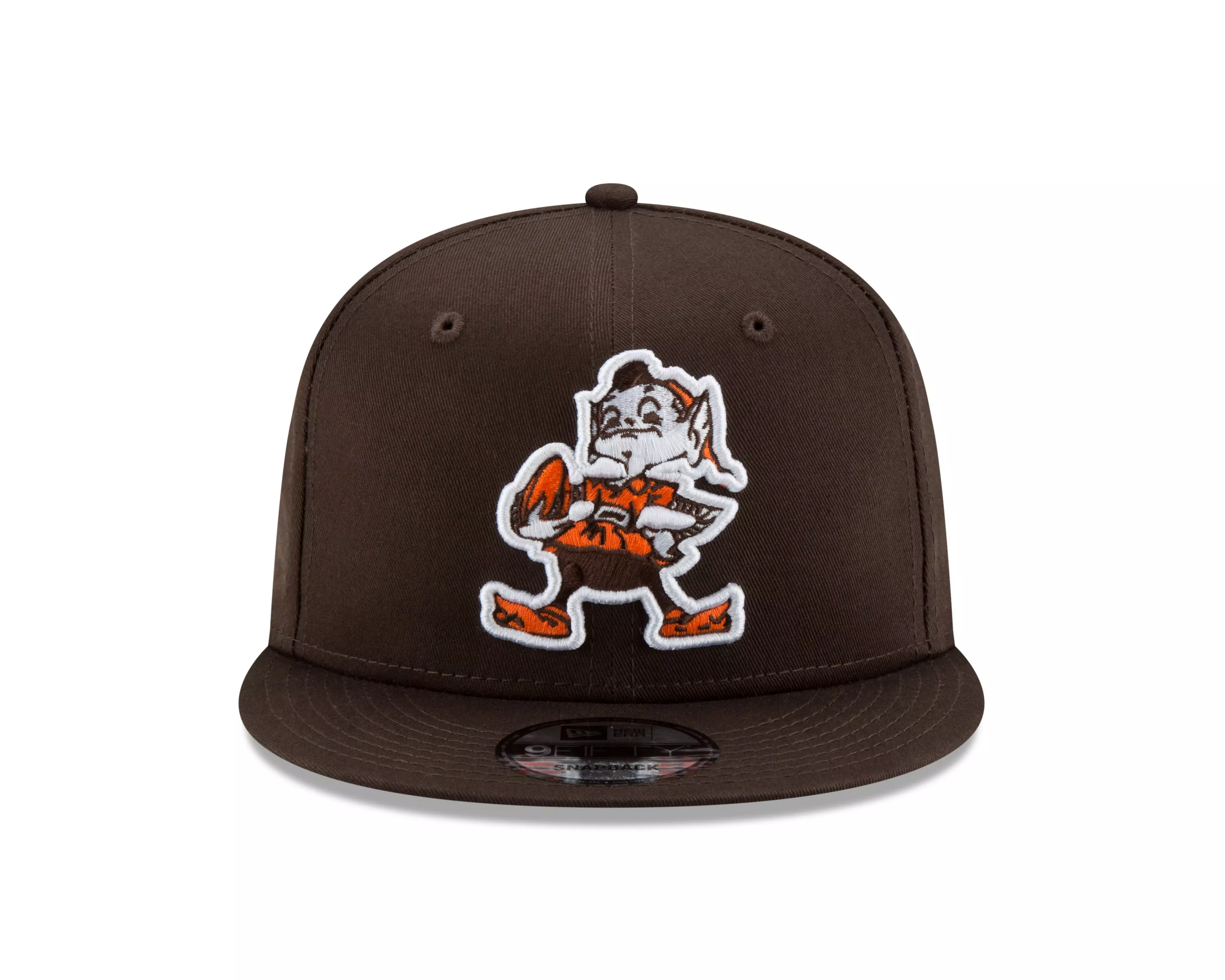 New Era Cleveland Browns 9FIFTY Snapback Hat - Brown - BROWN