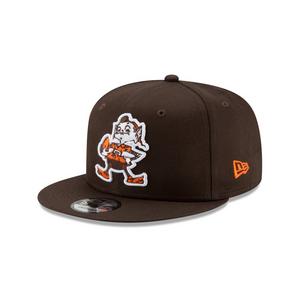 New Era Cleveland Browns 9FIFTY Snapback Hat-Brown