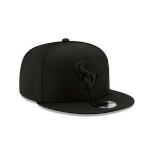 New Era Houston Texans 9FIFTY Snapback Hat-Black