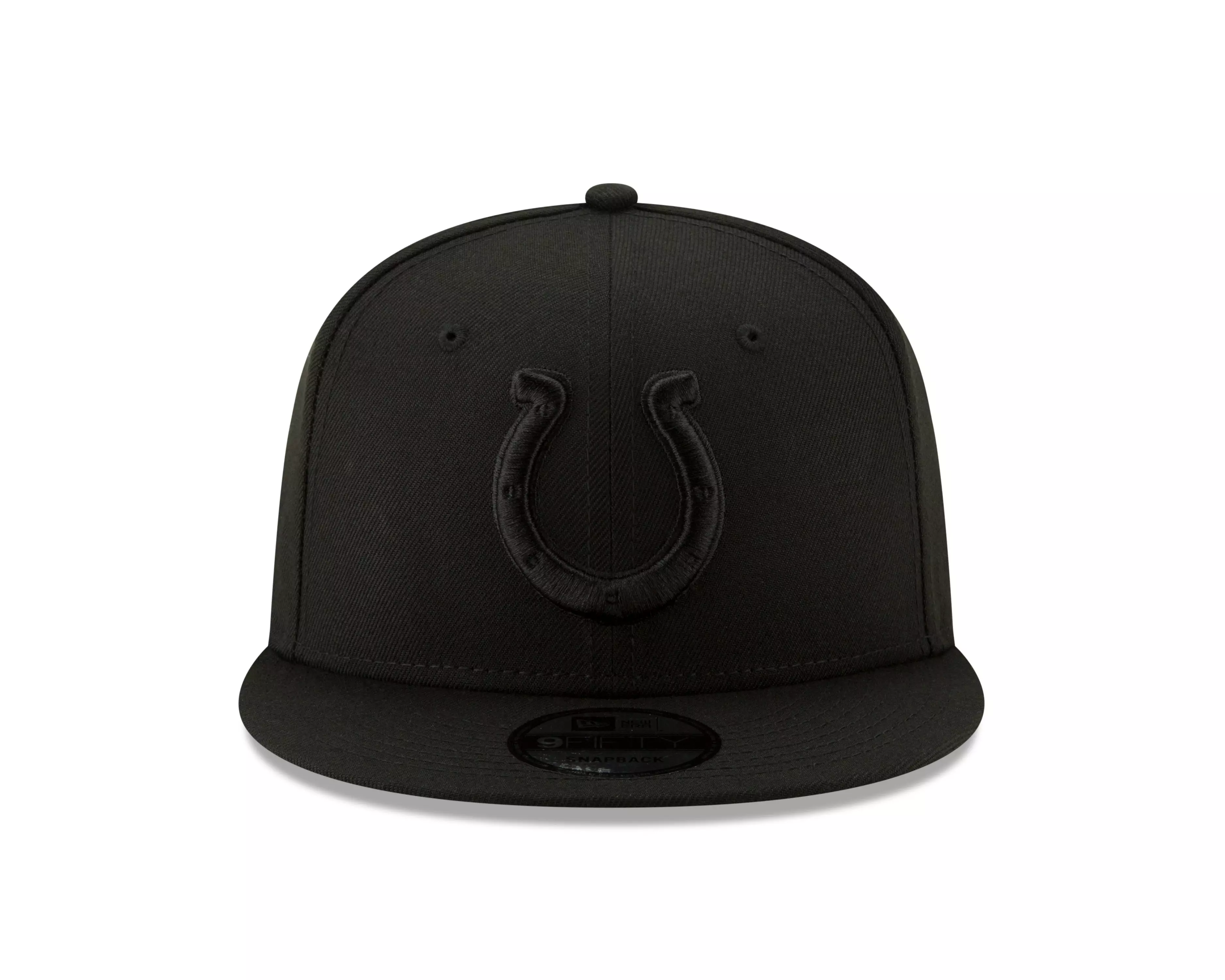 New Era Indianapolis Colts 9FIFTY Snapback Hat-Black - BLACK