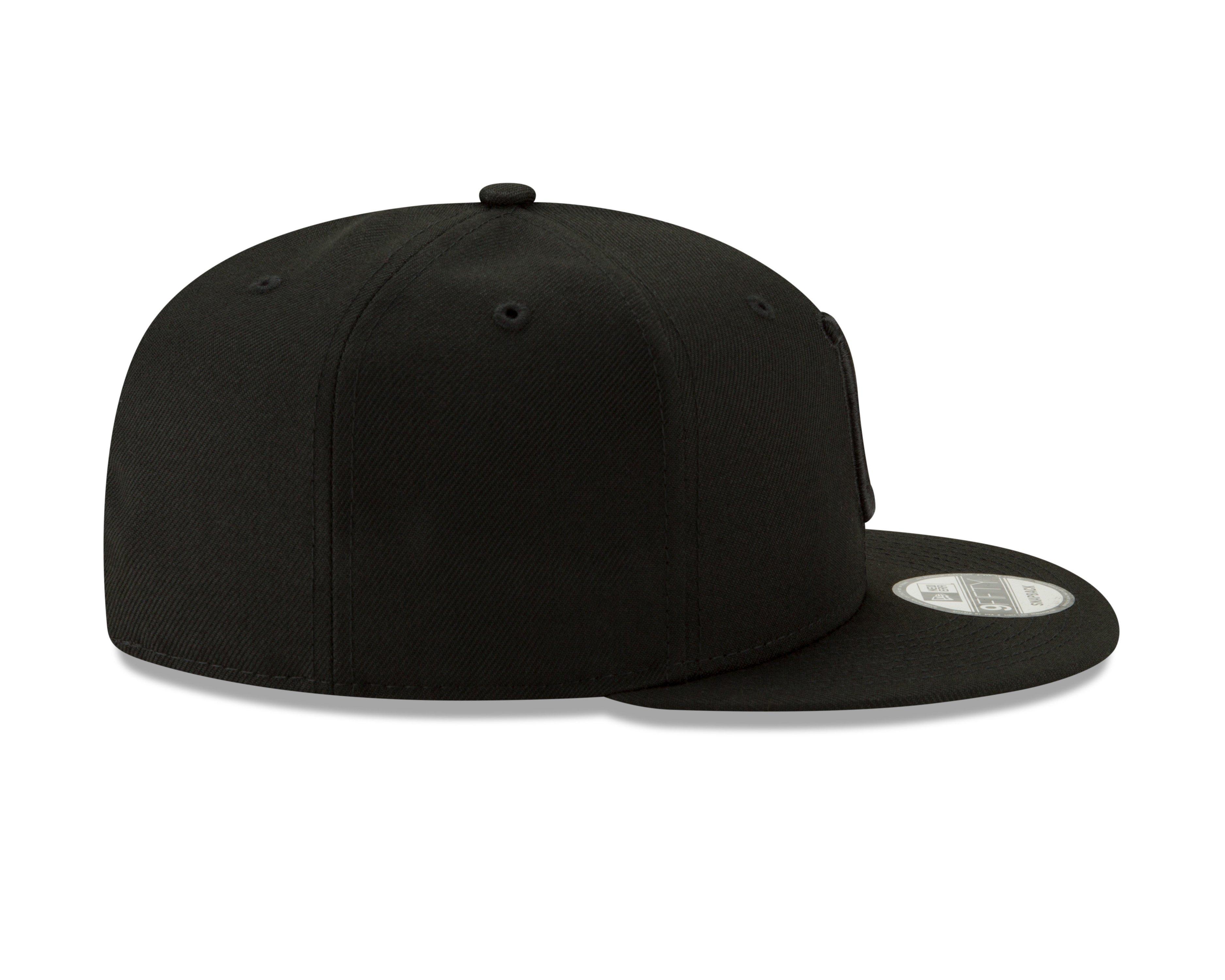 New Era Indianapolis Colts 9FIFTY Snapback Hat - Black - BLACK Thumbnail View 6