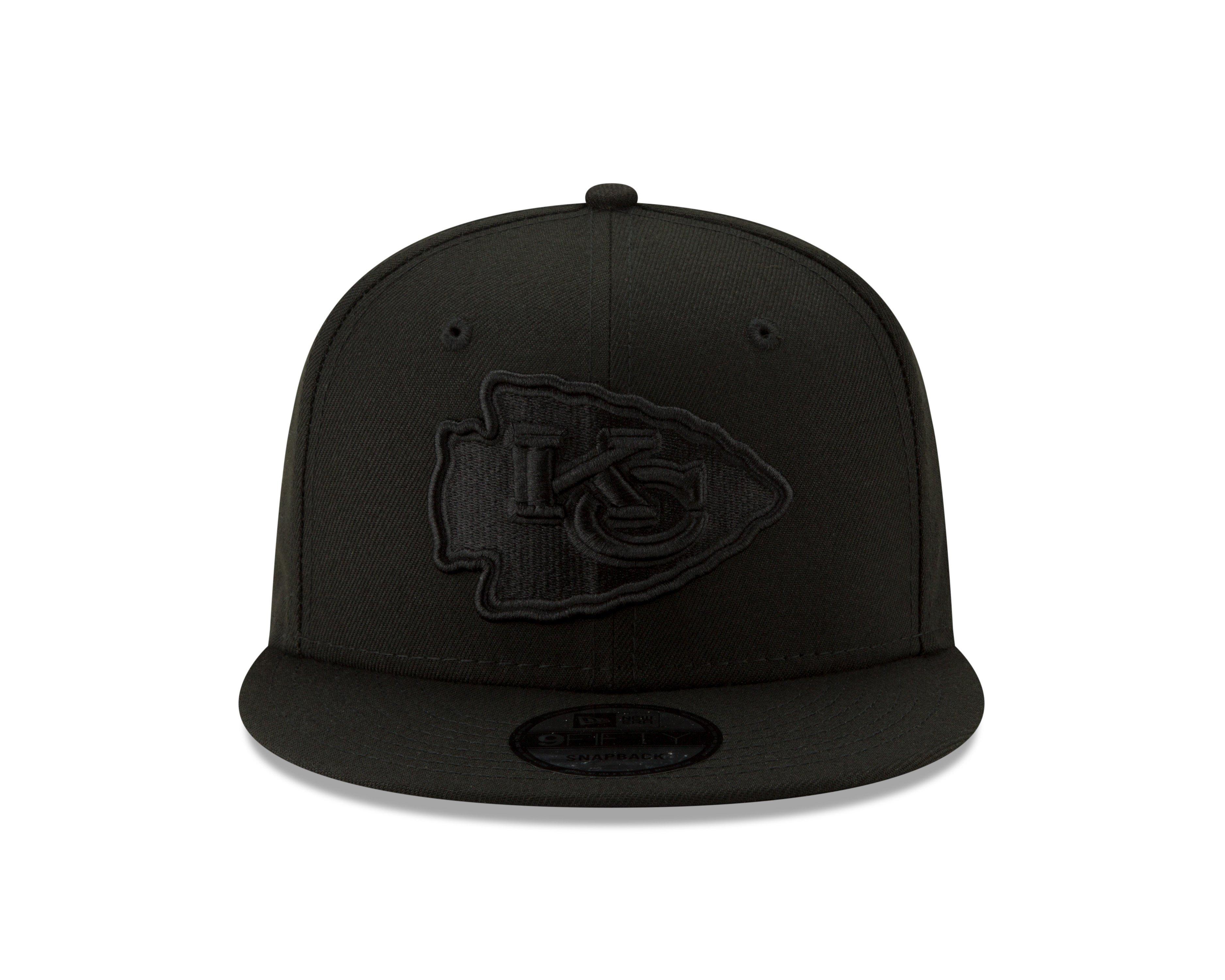 New Era Kansas City Chiefs 9FIFTY Snapback Hat-Black