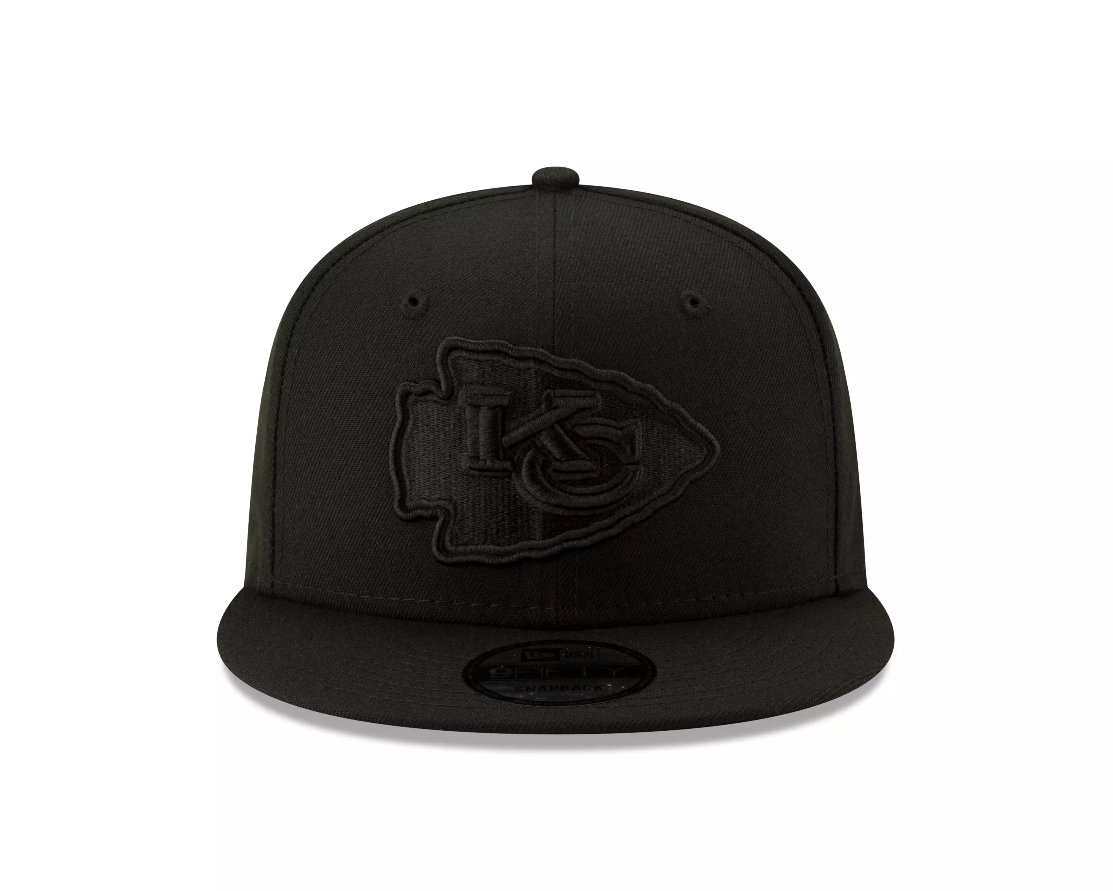 New Era Kansas City Chiefs 9FIFTY Snapback Hat-Black - BLACK