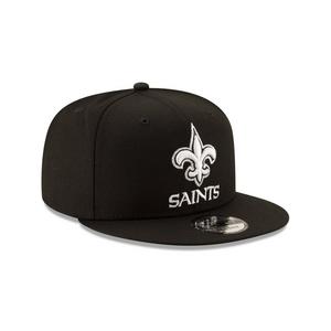 New Era New Orleans Saints 9FIFTY Snapback Hat-Black/White