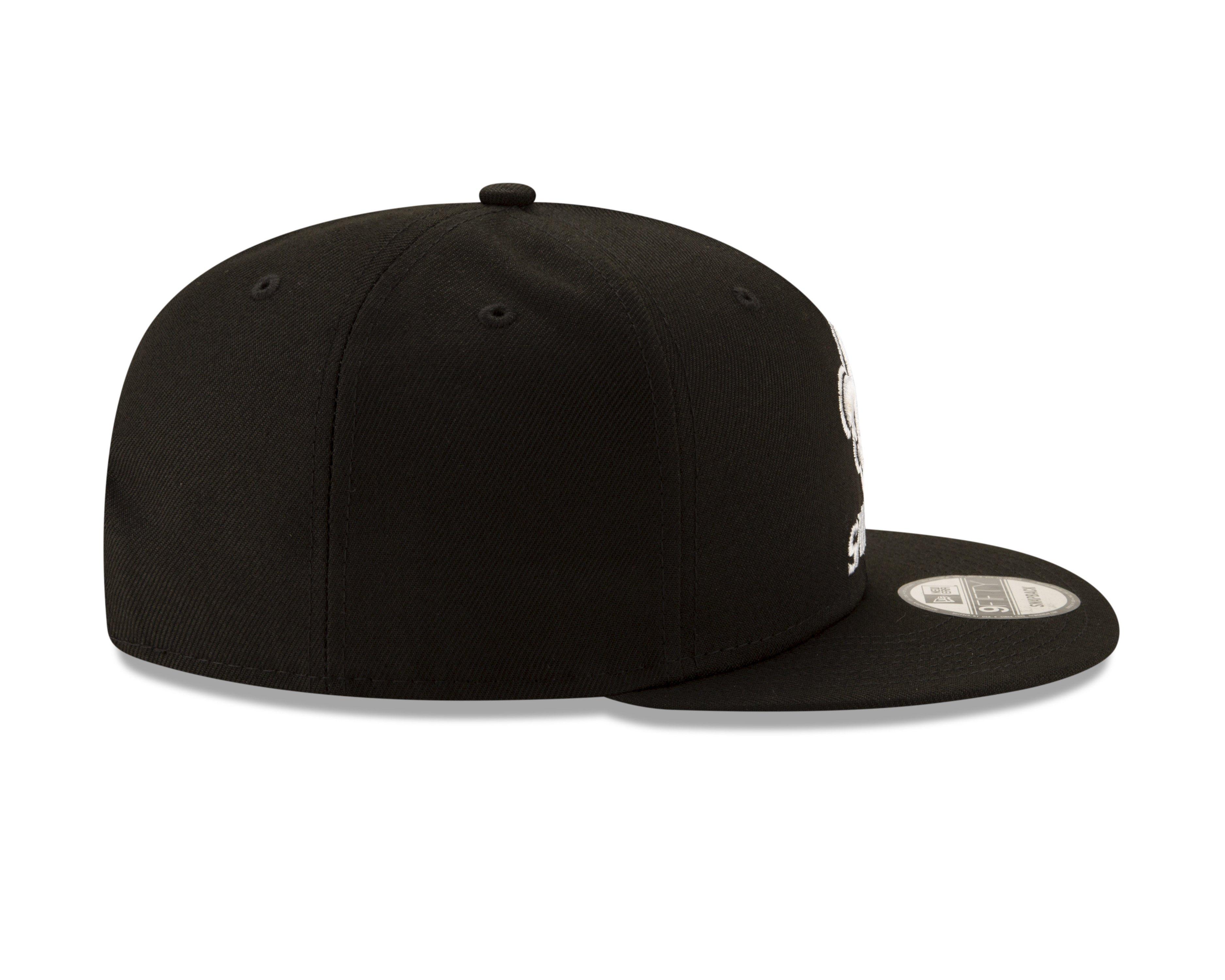 New Era New Orleans Saints 9FIFTY Snapback Hat-Black/White