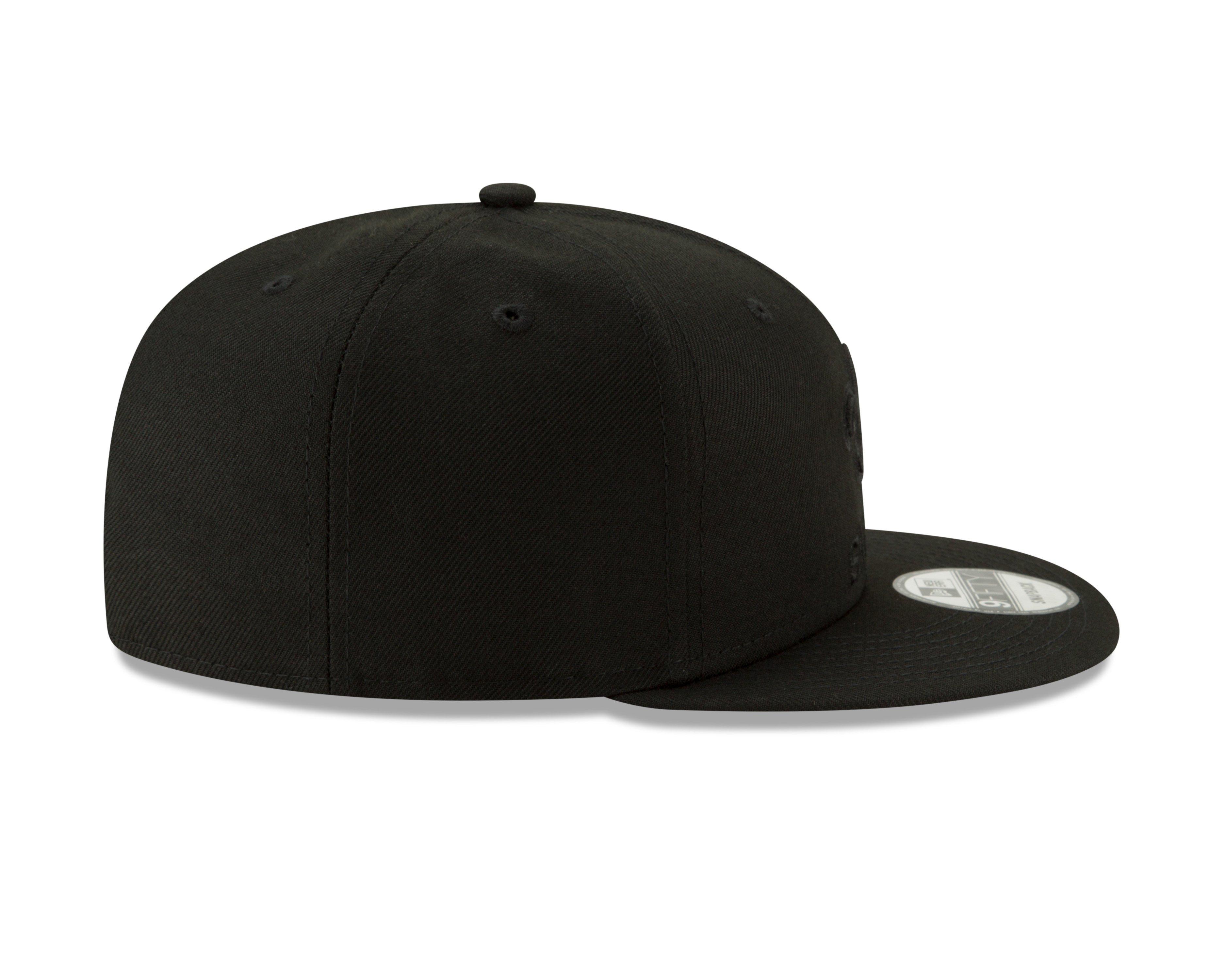 New Era New Orleans Saints 9FIFTY Snapback Hat - Black - BLACK Thumbnail View 6
