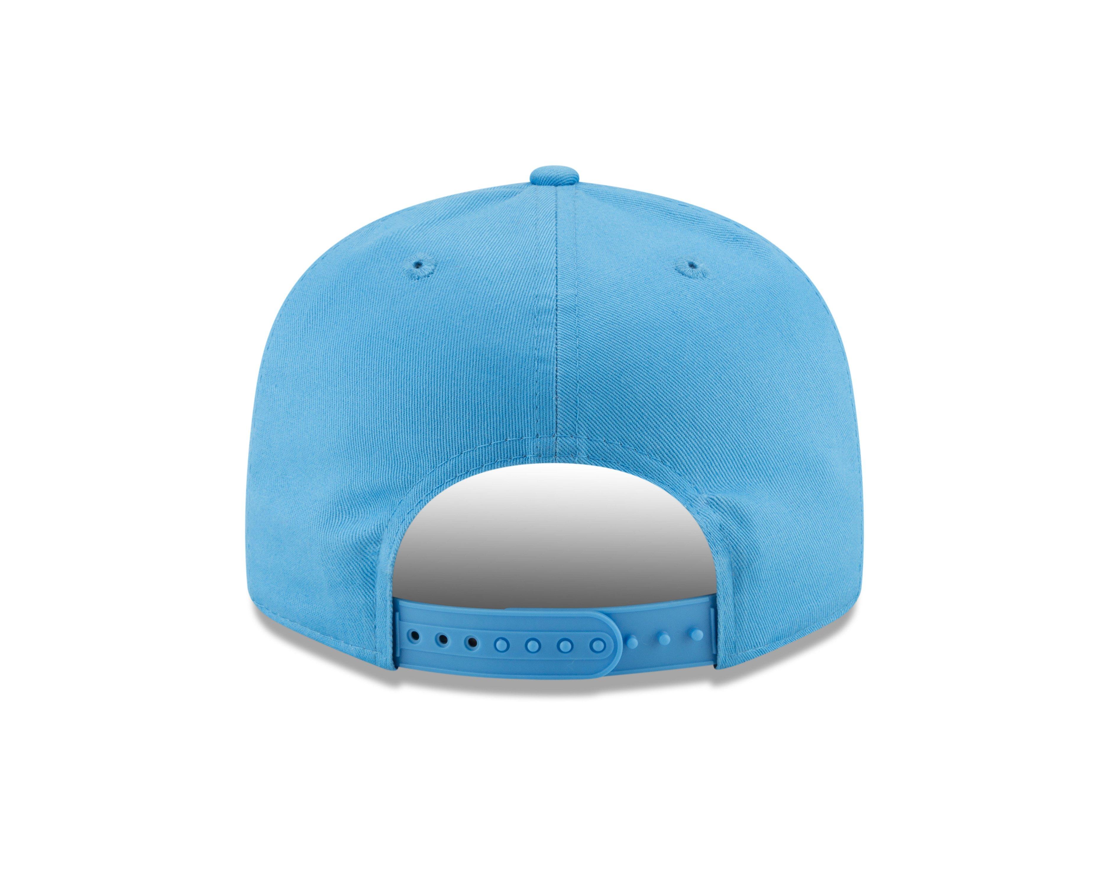 New Era Houston Oilers 9FIFTY Snapback Hat-Light Blue