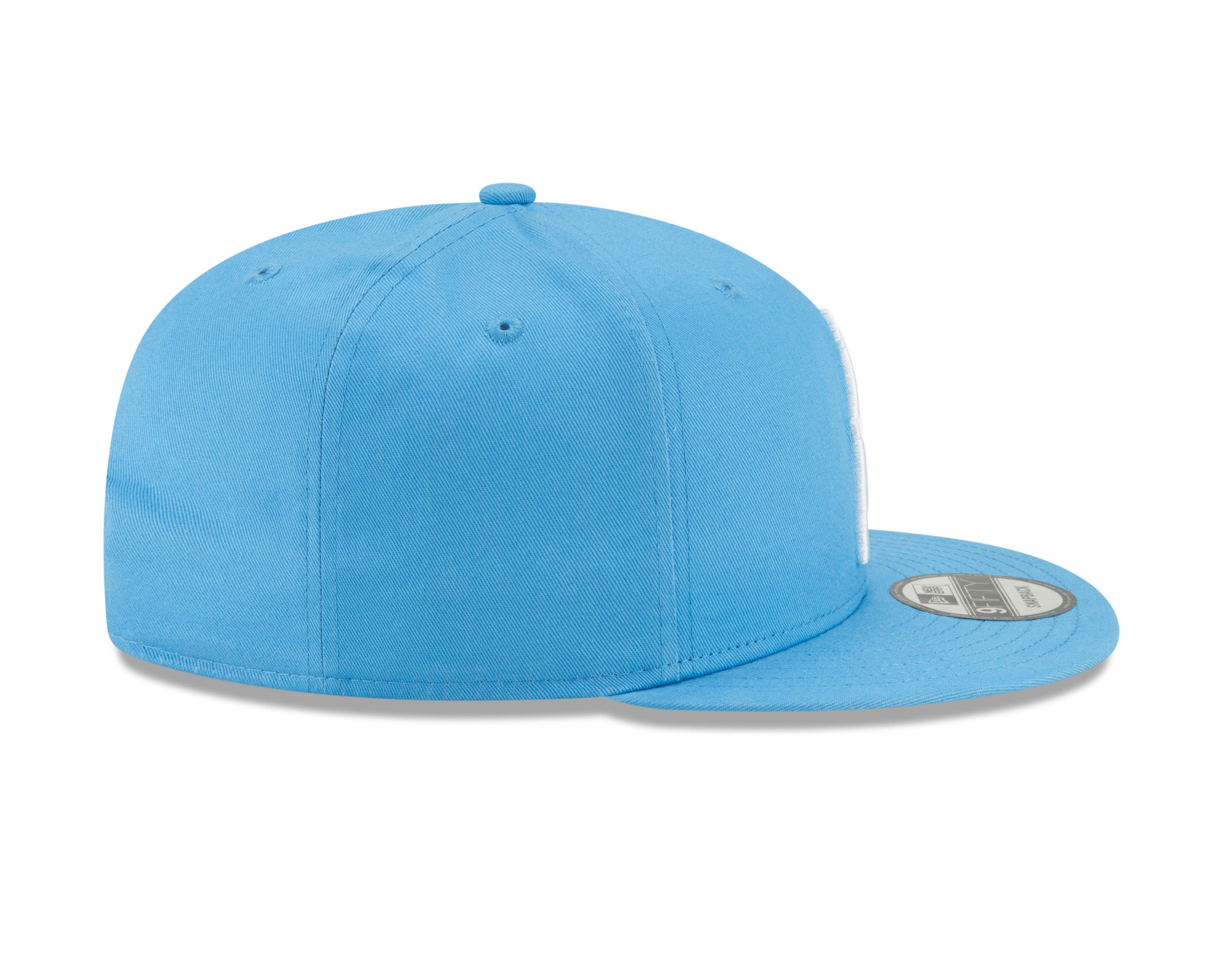 New Era Houston Oilers 9FIFTY Snapback Hat-Light Blue