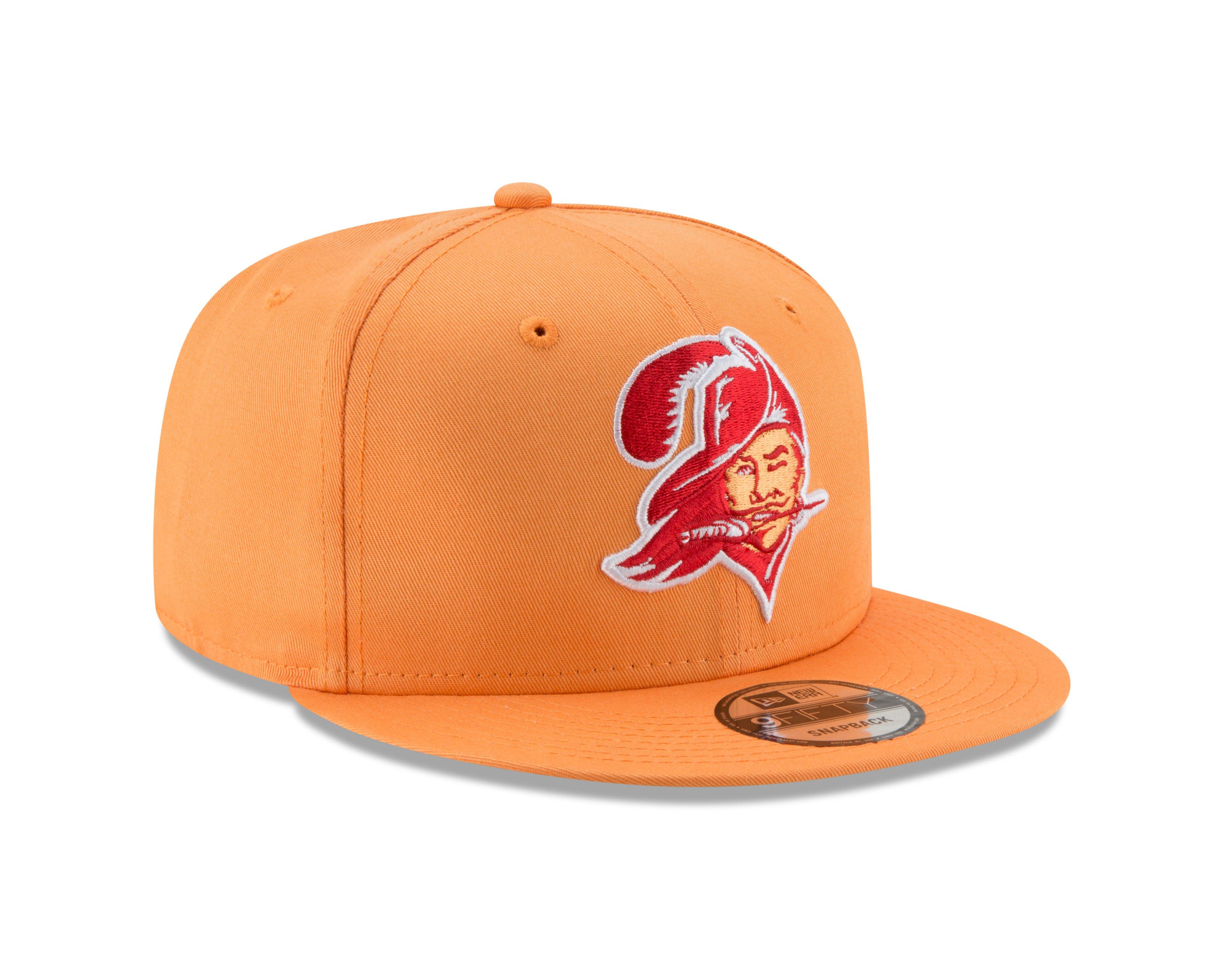 New Era Tampa Bay Buccaneers 9FIFTY Snapback Hat-Orange