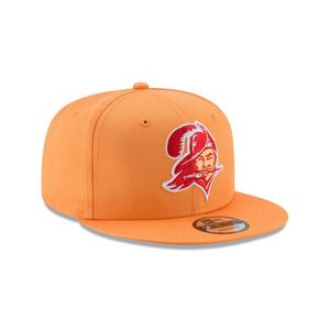 New Era Tampa Bay Buccaneers 9FIFTY Snapback Hat-Orange