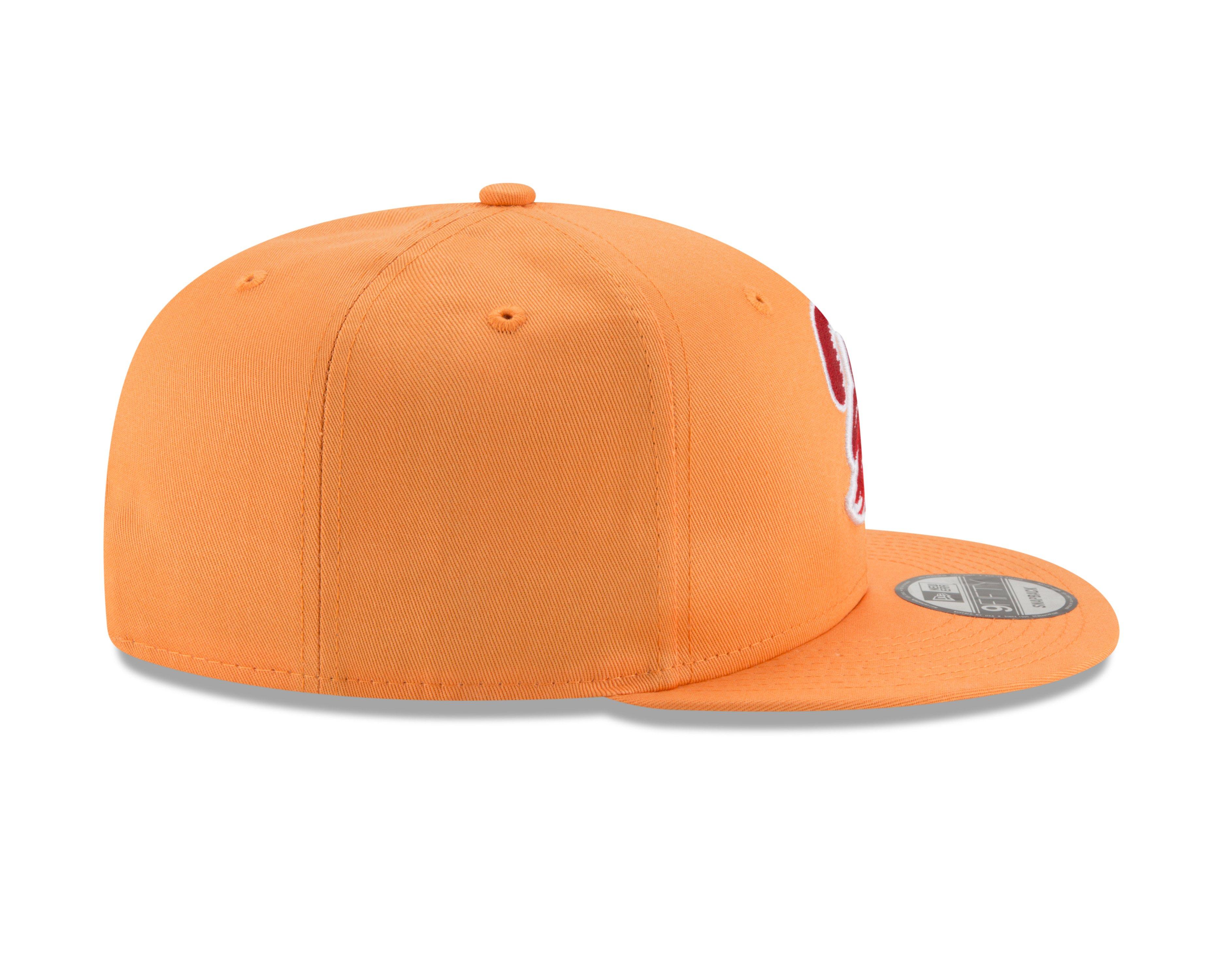 New Era Tampa Bay Buccaneers 9FIFTY Snapback Hat-Orange