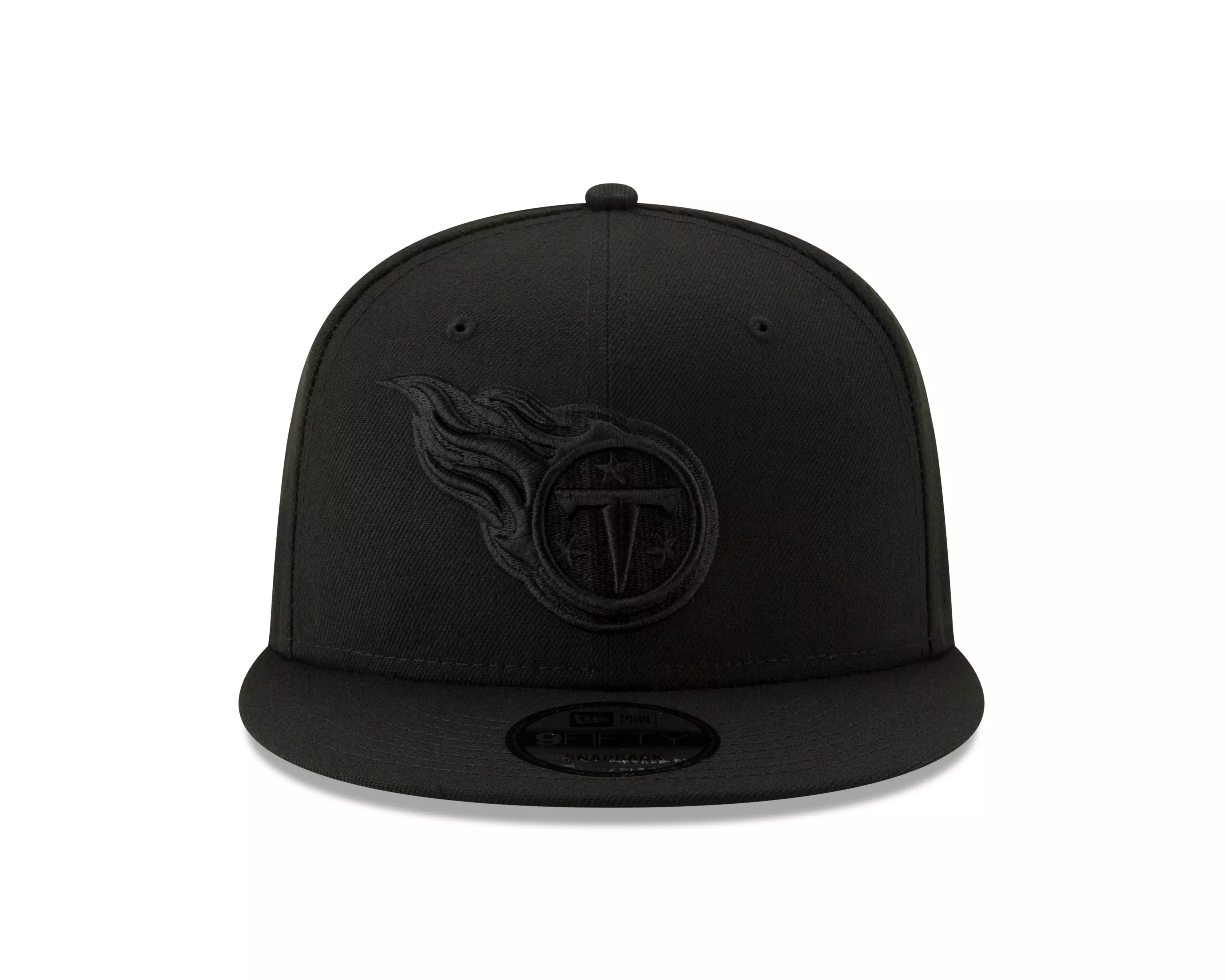 New Era Tennessee Titans 9FIFTY Snapback Hat - Black - BLACK