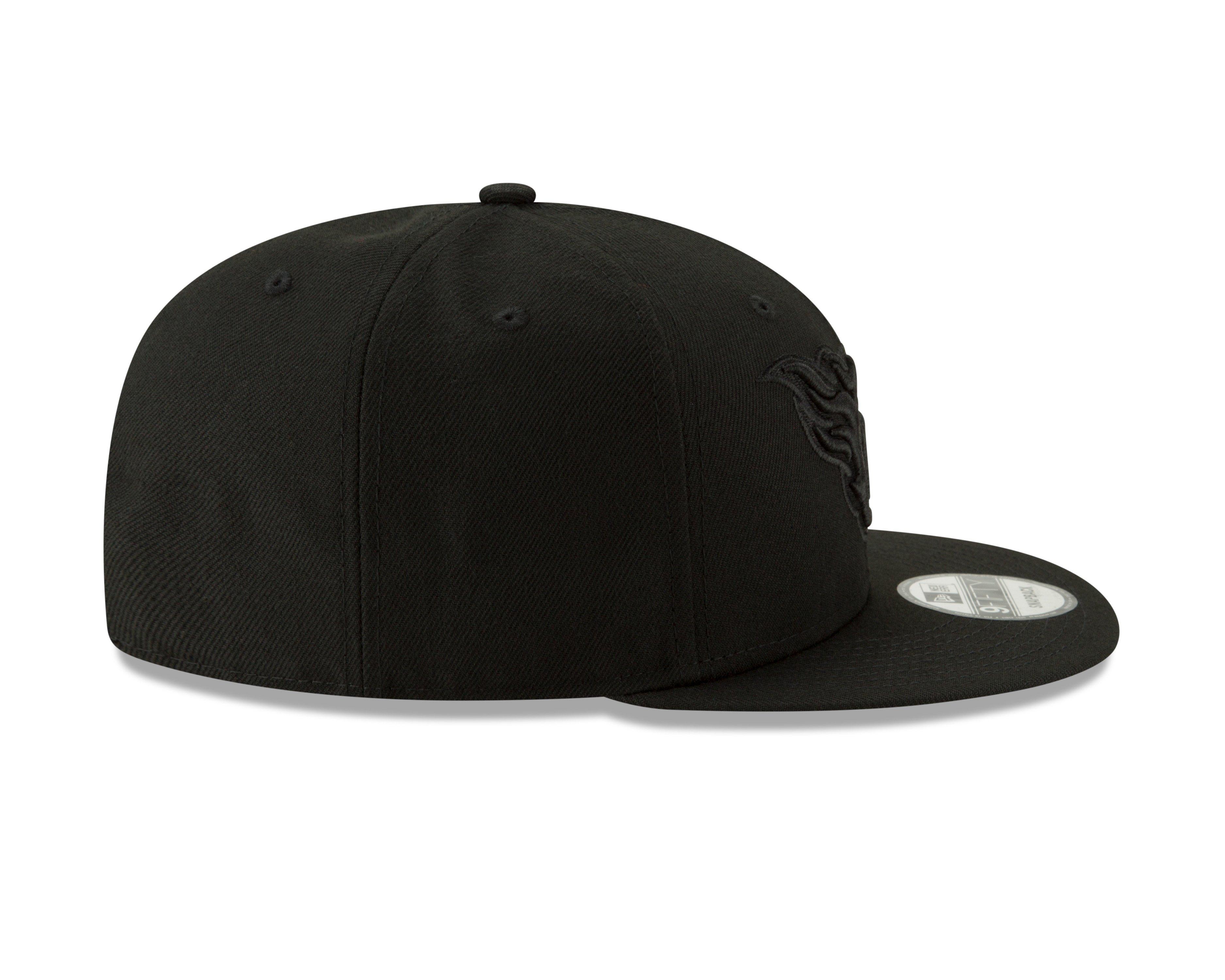 New Era Tennessee Titans 9FIFTY Snapback Hat - Black - BLACK Thumbnail View 6
