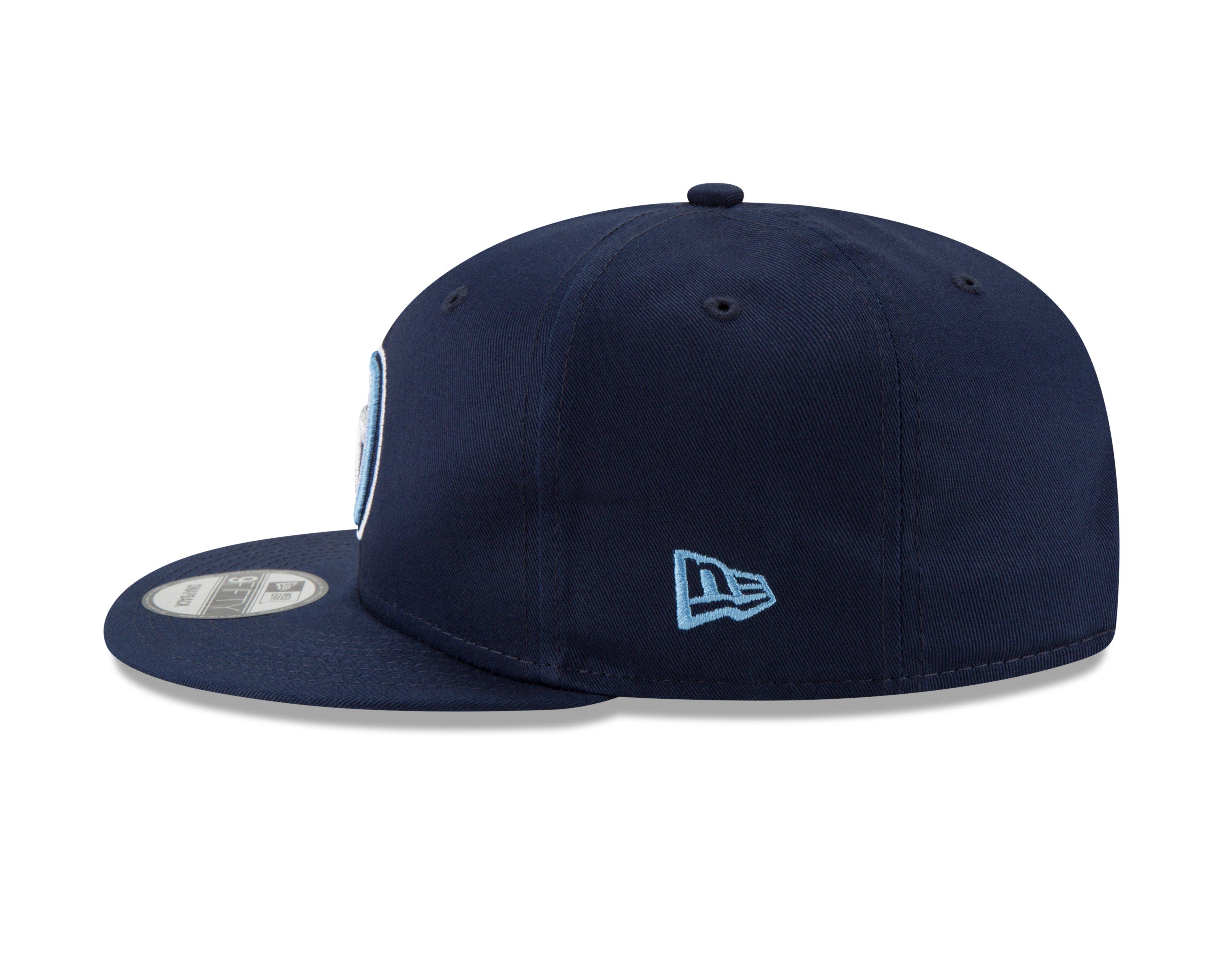 New Era Tennessee Titans 9FIFTY Snapback Hat - Navy - NAVY Thumbnail View 5