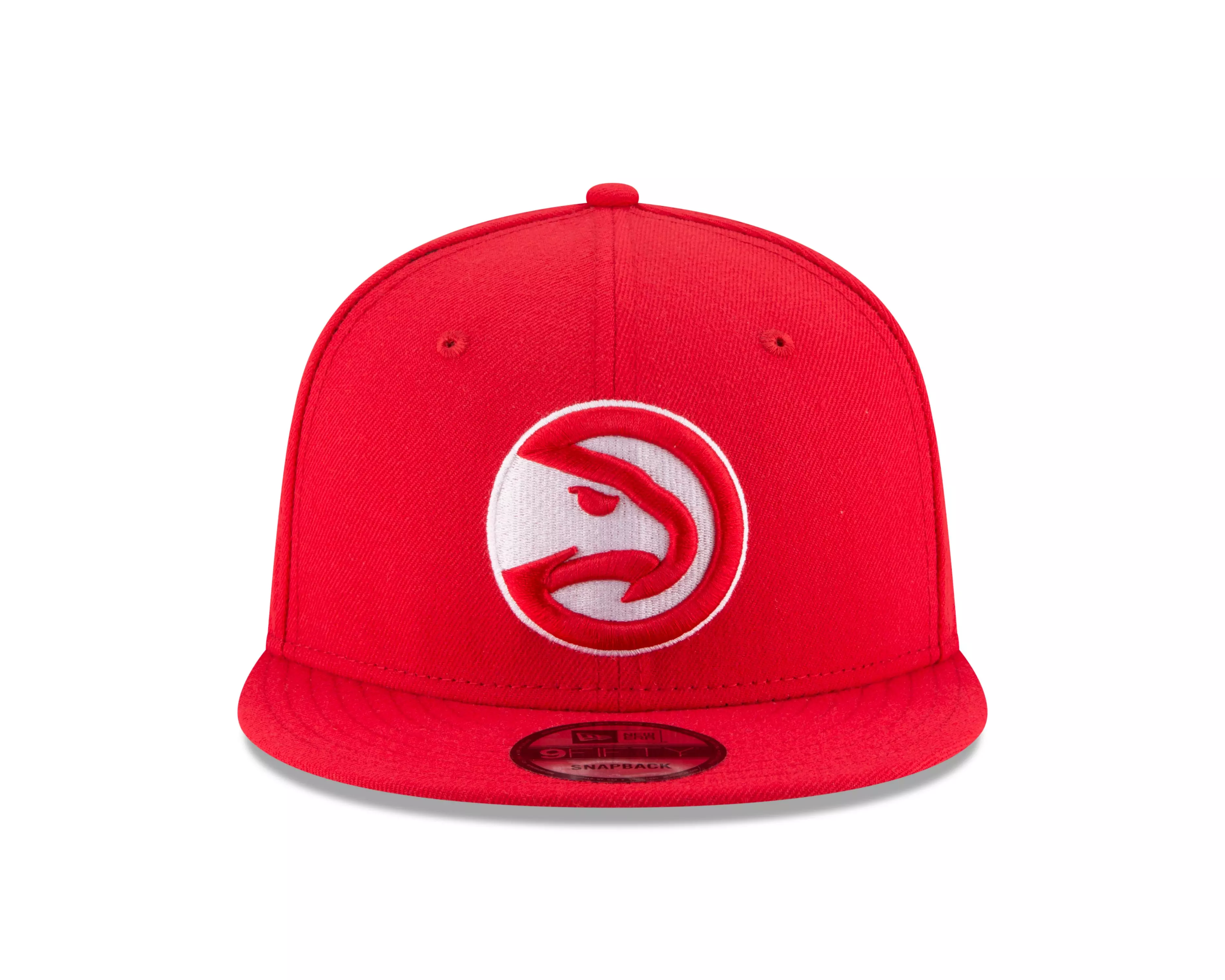 New Era Atlanta Hawks 9FIFTY Snapback Hat-Red - RED