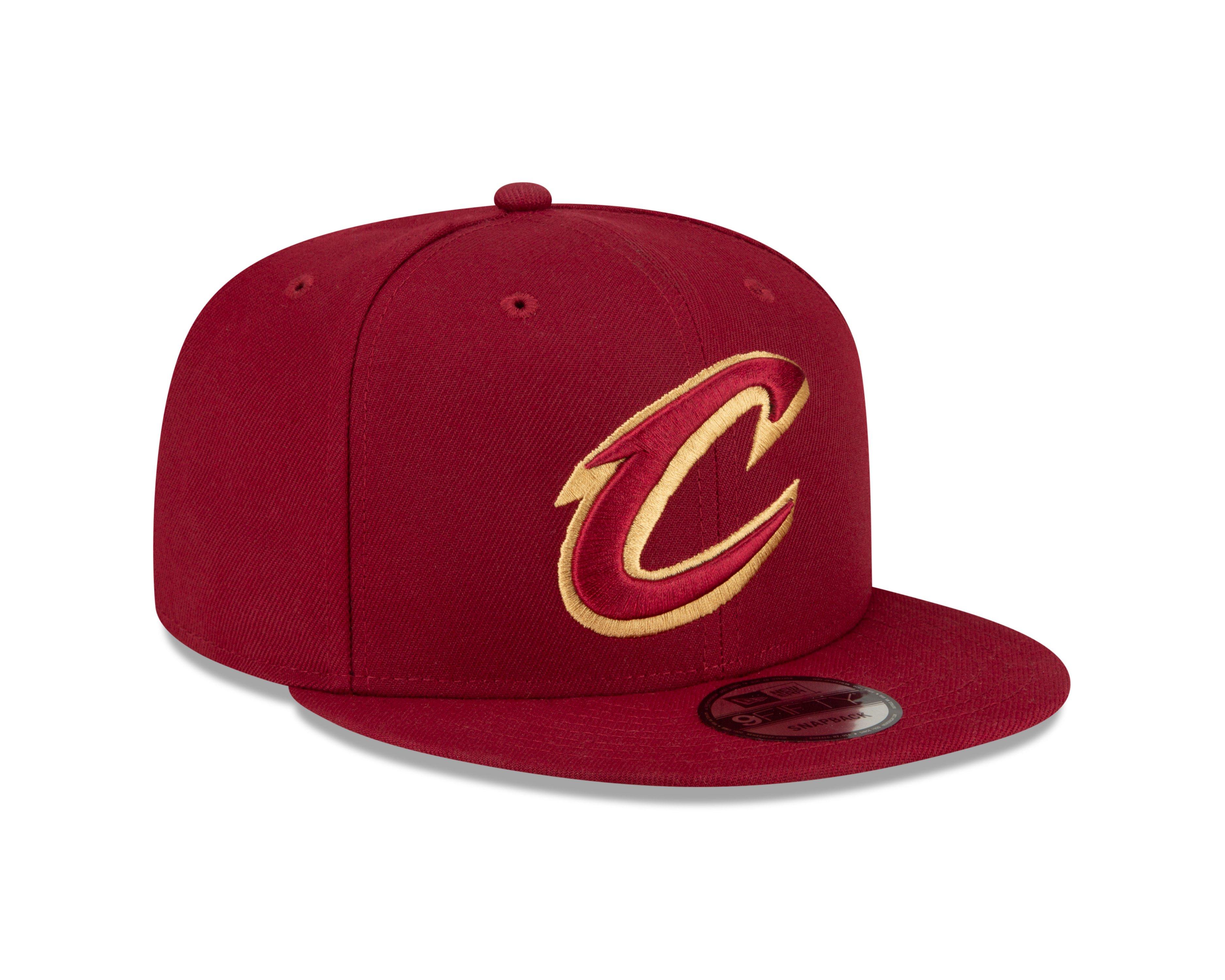 New Era Cleveland Cavaliers 9FIFTY Snapback Hat - Maroon - RED Thumbnail View 2