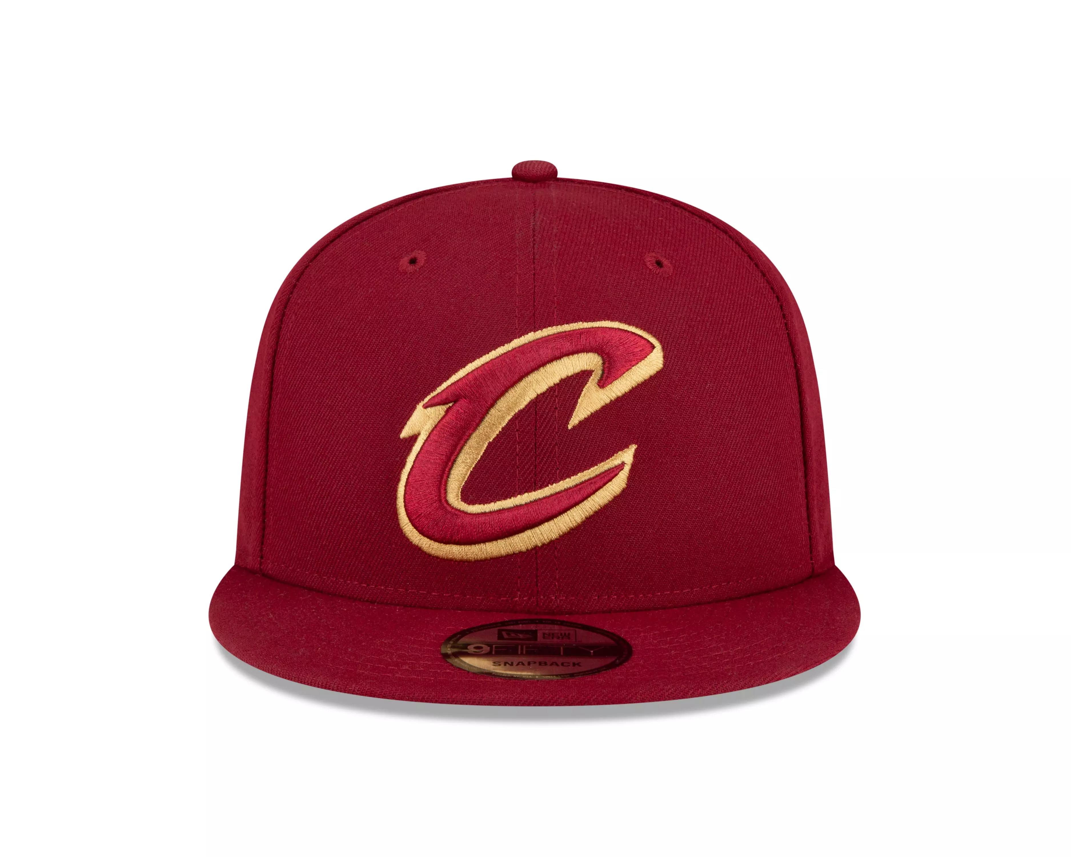 New Era Cleveland Cavaliers 9FIFTY Snapback Hat - Maroon - RED
