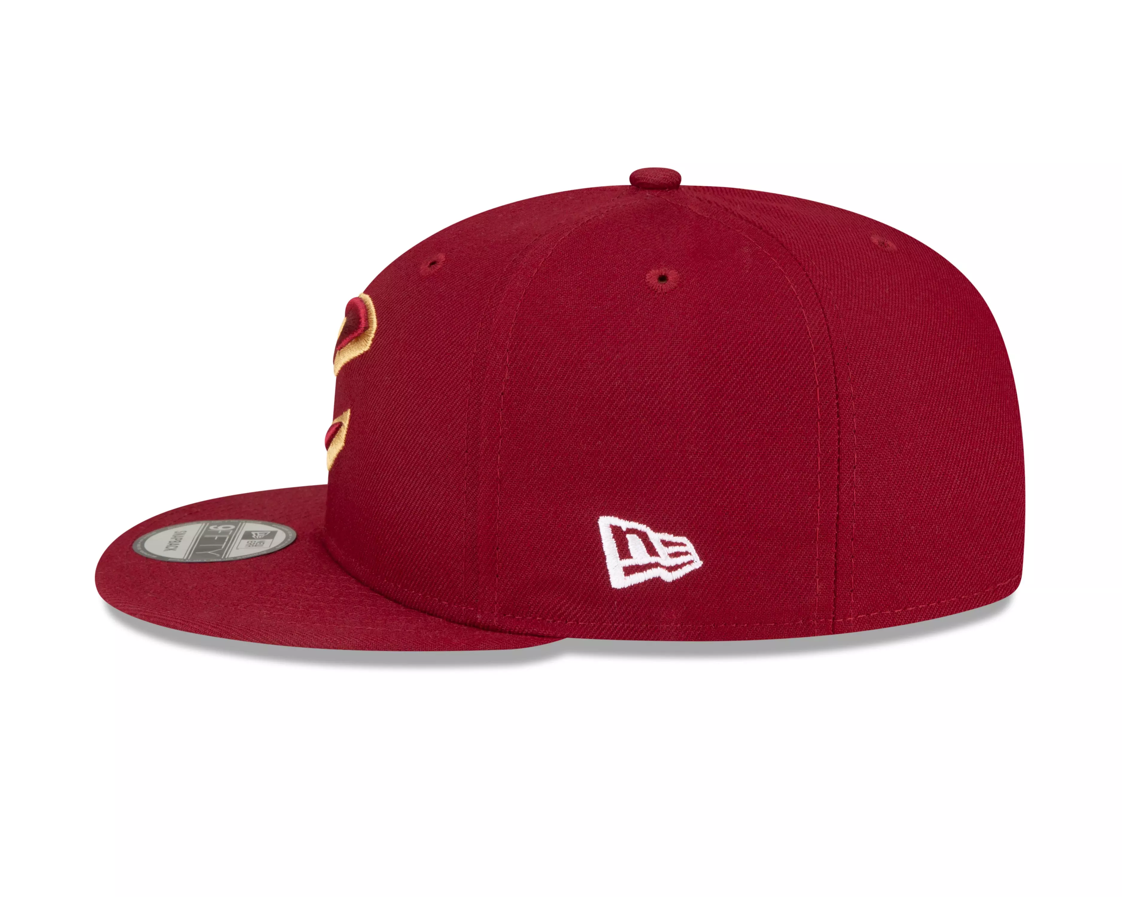 New Era Cleveland Cavaliers 9FIFTY Snapback Hat - Maroon - RED