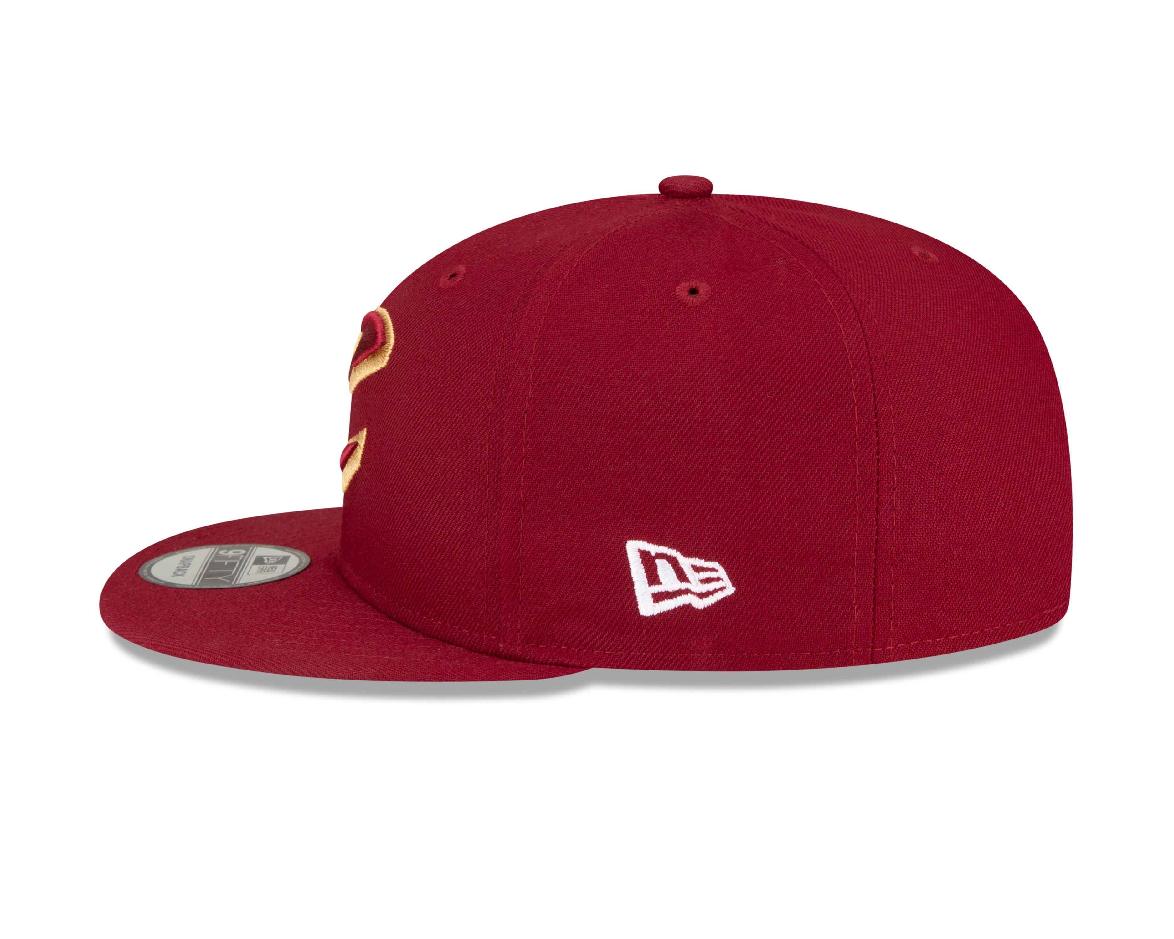 New Era Cleveland Cavaliers 9FIFTY Snapback Hat-Maroon
