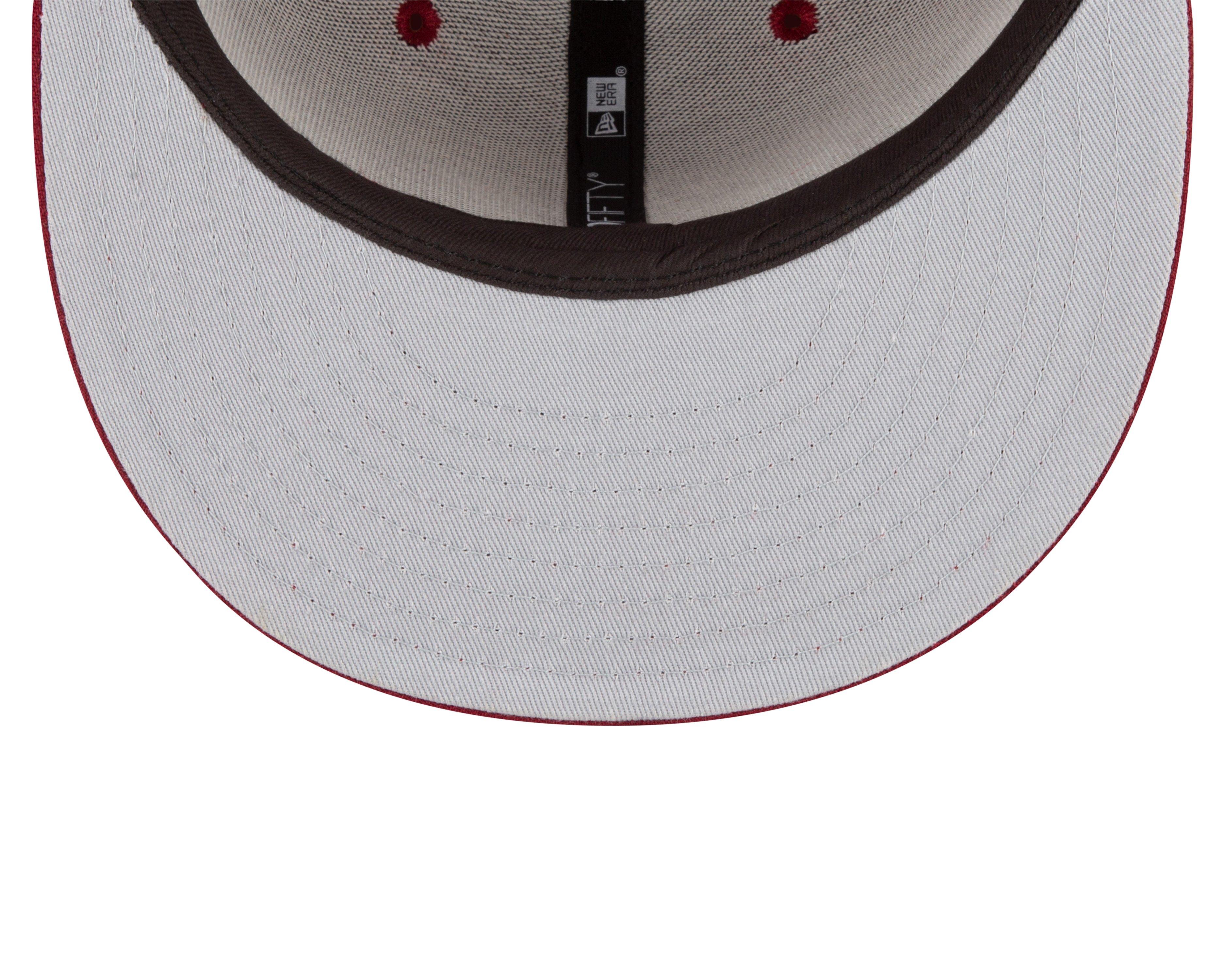 New Era Cleveland Cavaliers 9FIFTY Snapback Hat - Maroon - RED Thumbnail View 7