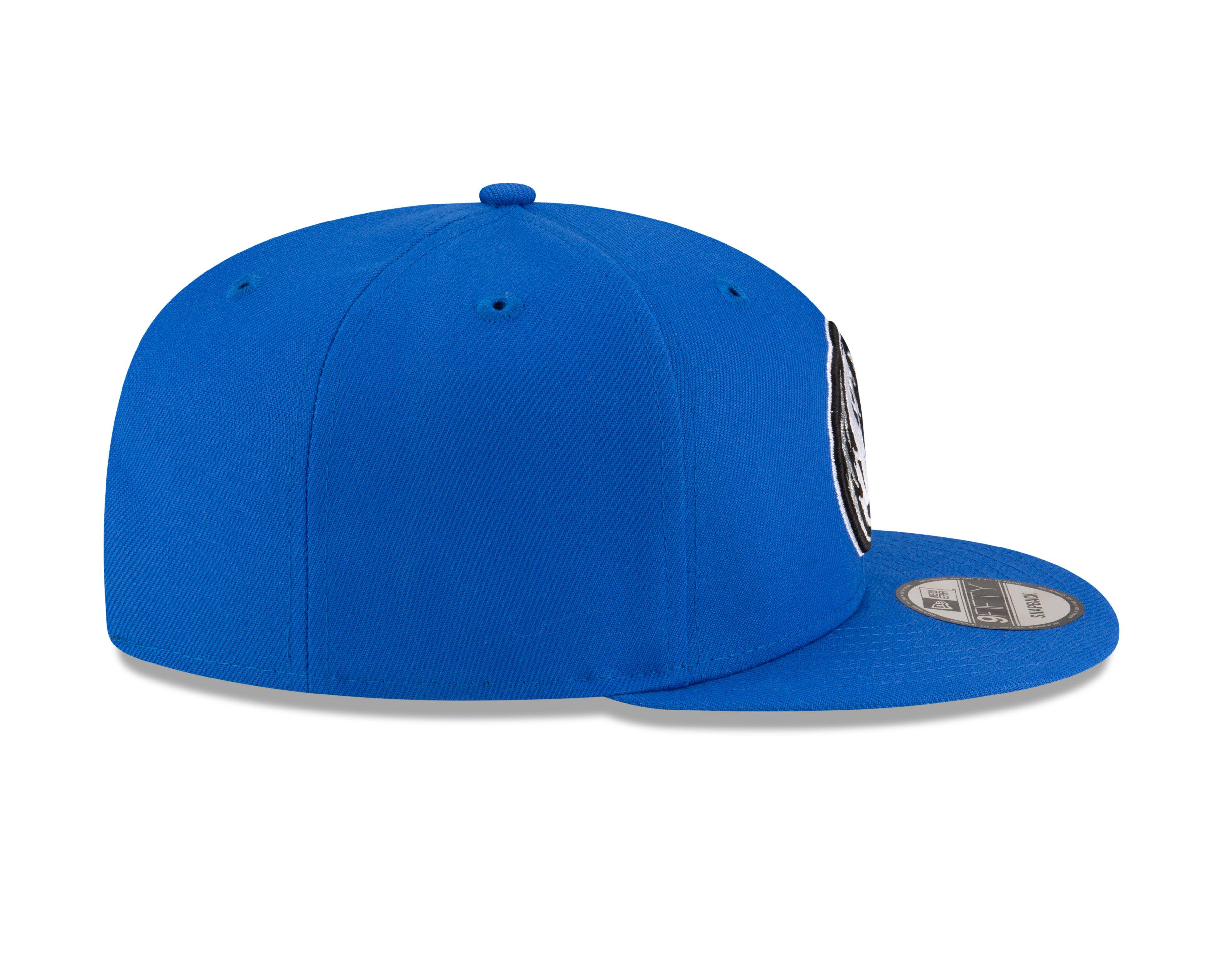 New Era Dallas Mavericks 9FIFTY Snapback Hat - Navy - NAVY Thumbnail View 6