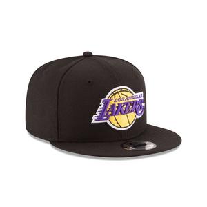 New Era Los Angeles Lakers 9FIFTY Snapback Hat-Black/Purple