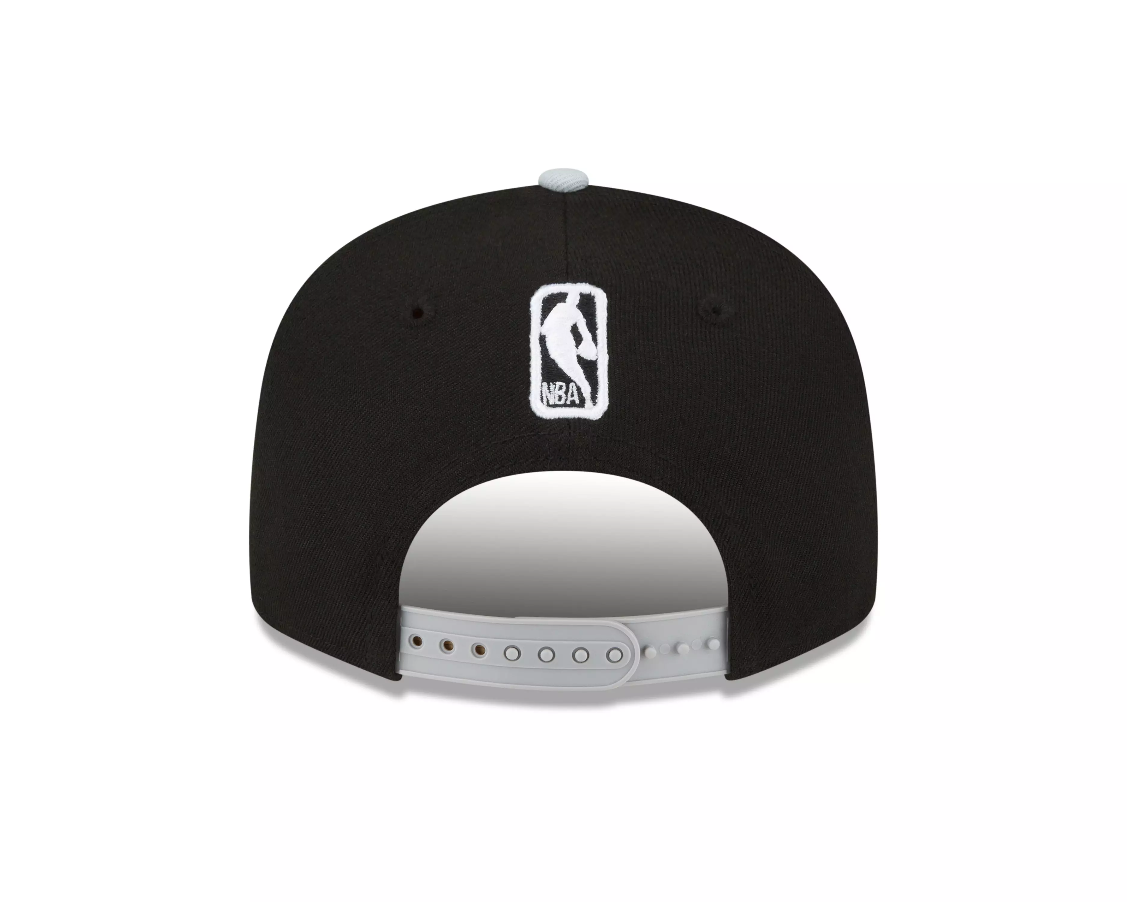 New Era San Antonio Spurs 9FIFTY Snapback Hat - Black/Grey - BLACK/GREY