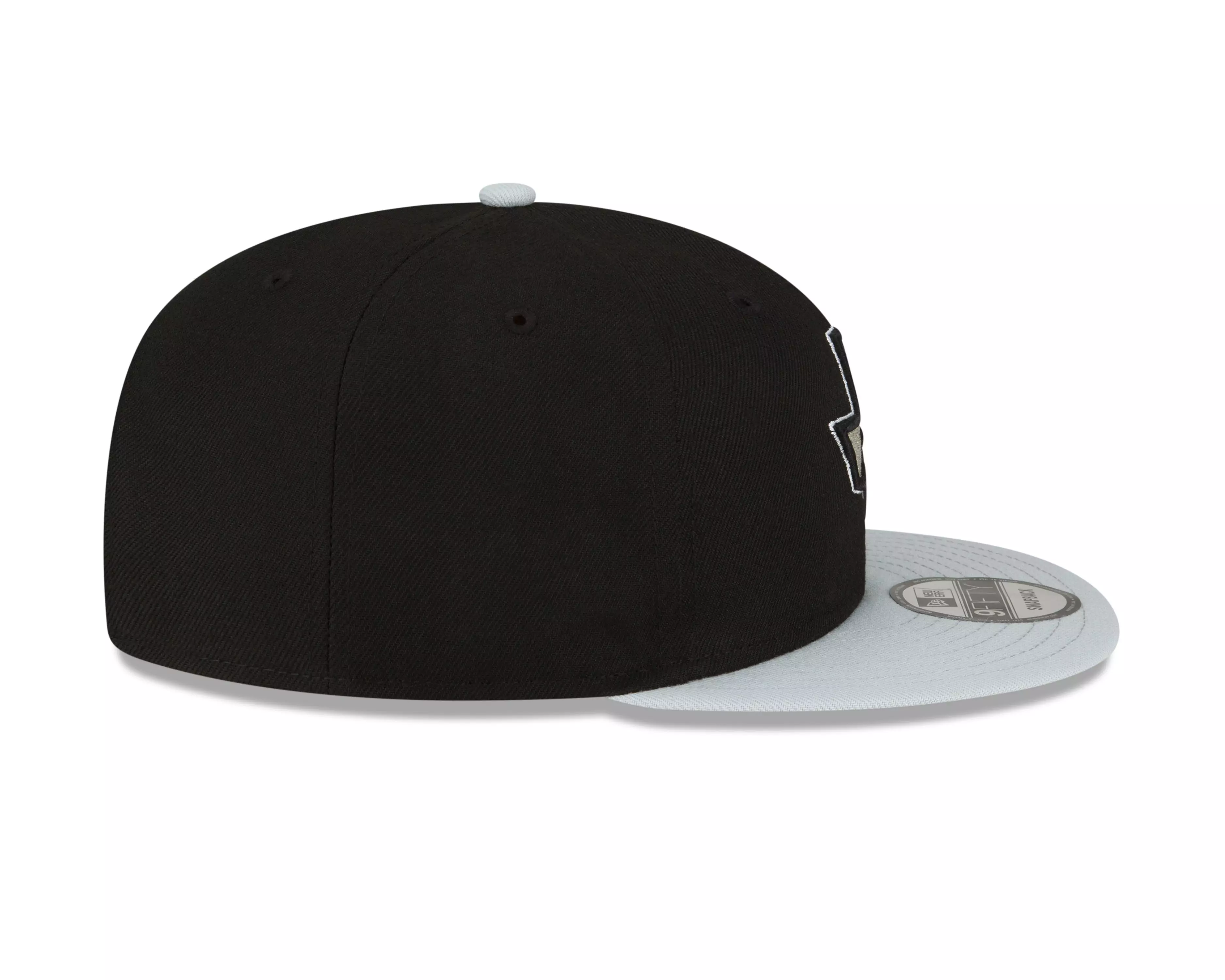 New Era San Antonio Spurs 9FIFTY Snapback Hat - Black/Grey - BLACK/GREY