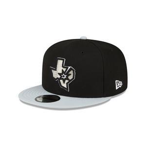 New Era San Antonio Spurs 9FIFTY Snapback Hat-Black/Grey