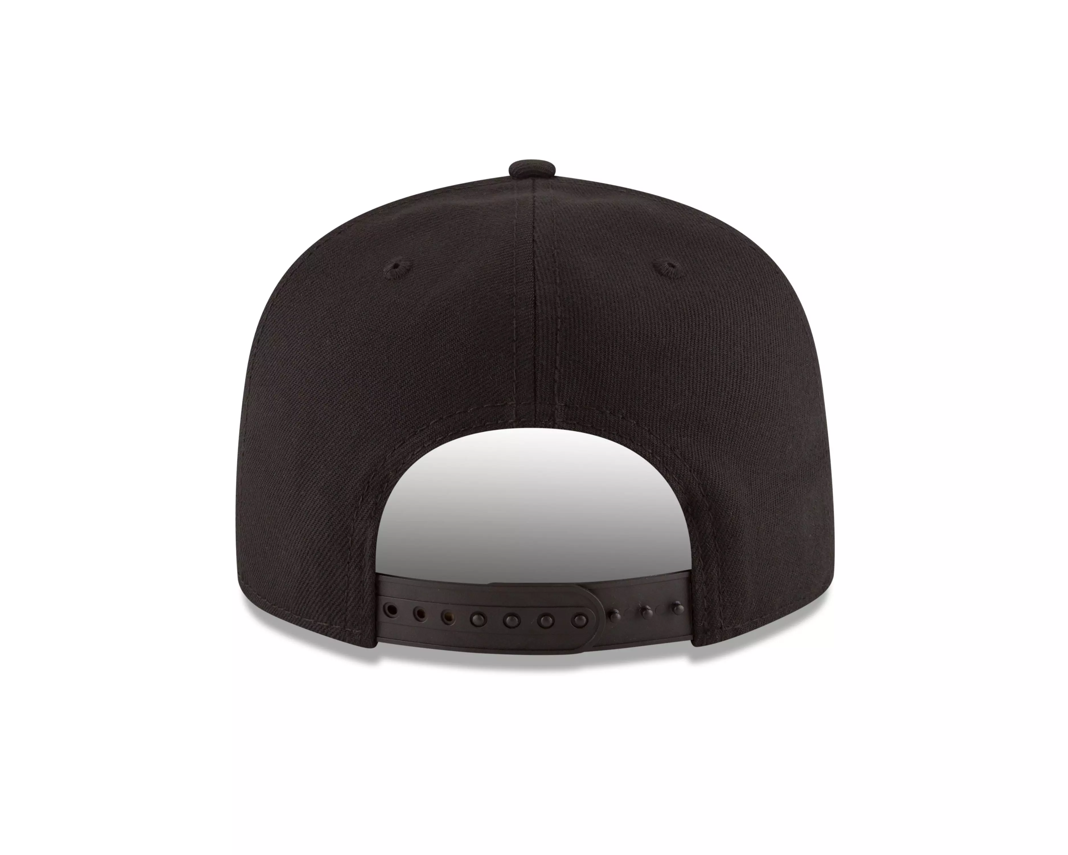 New Era Atlanta Hawks 9FIFTY Snapback Hat - Black/White - BLACK/WHITE