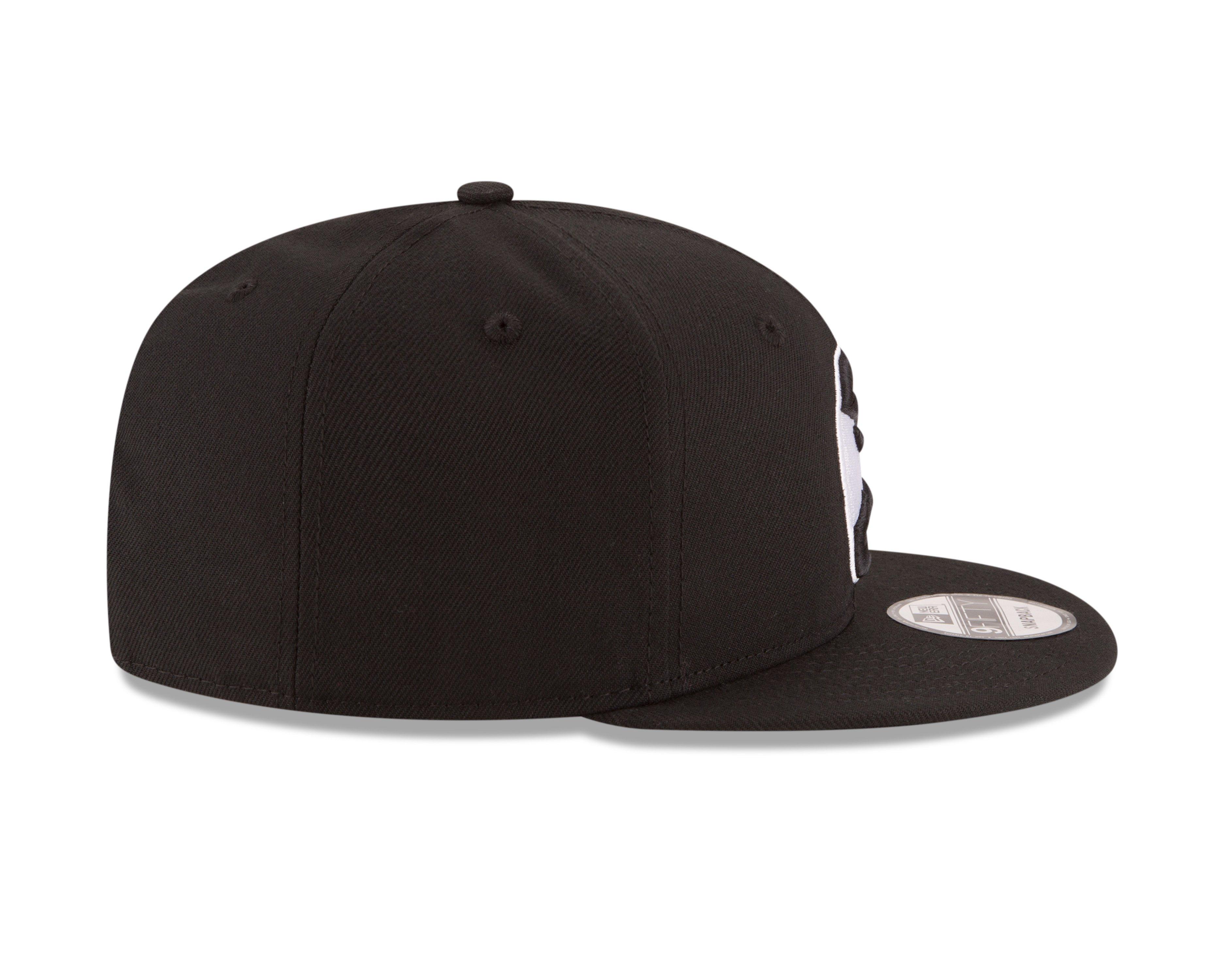 New Era Atlanta Hawks 9FIFTY Snapback Hat-Black/White