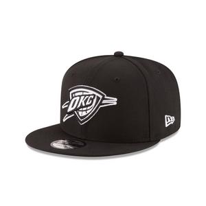 New Era Oklahoma City Thunder 9FIFTY Snapback Hat-Black/White